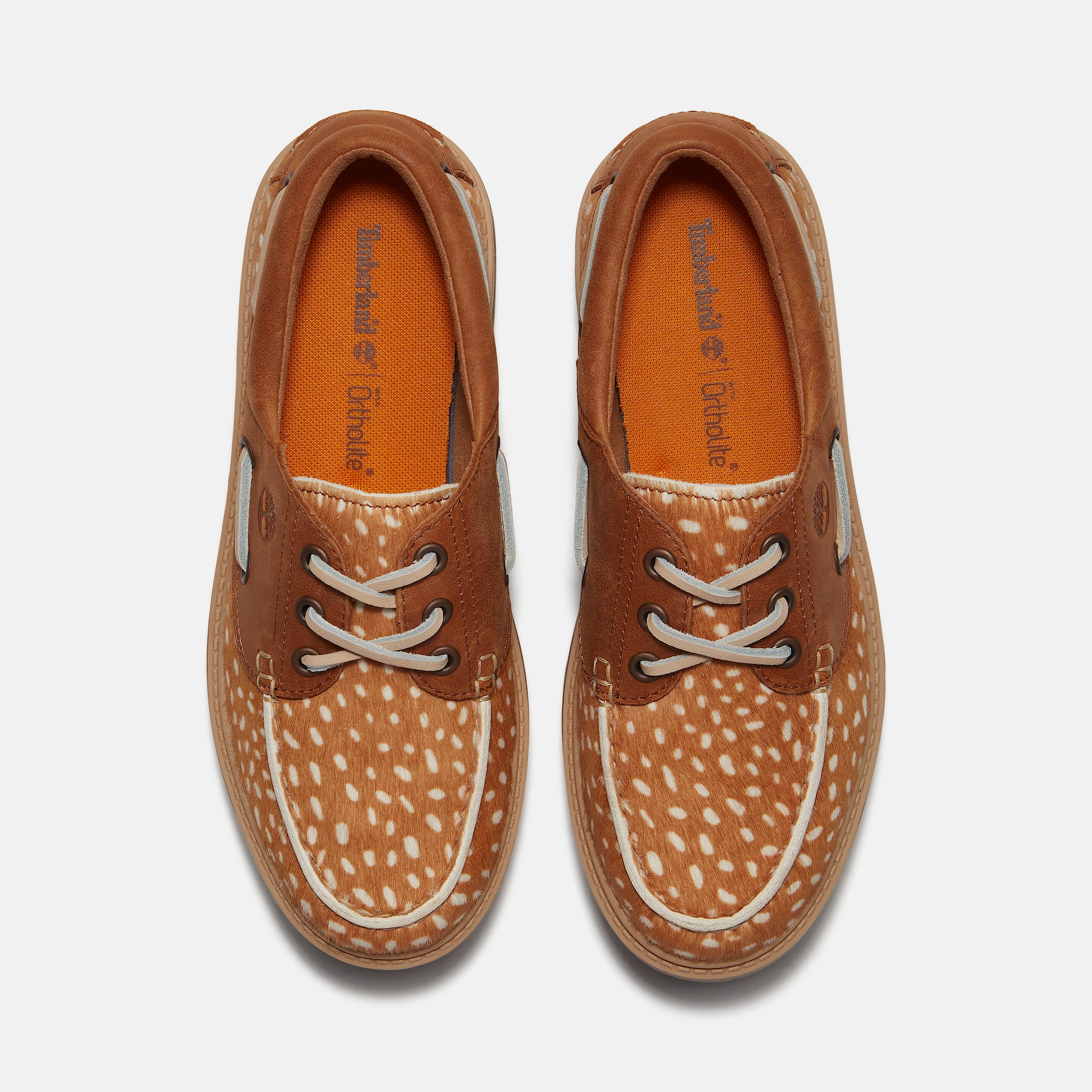Stone Street Platform Boat Shoe for Women in BrownBeige TBL Brown ALT2