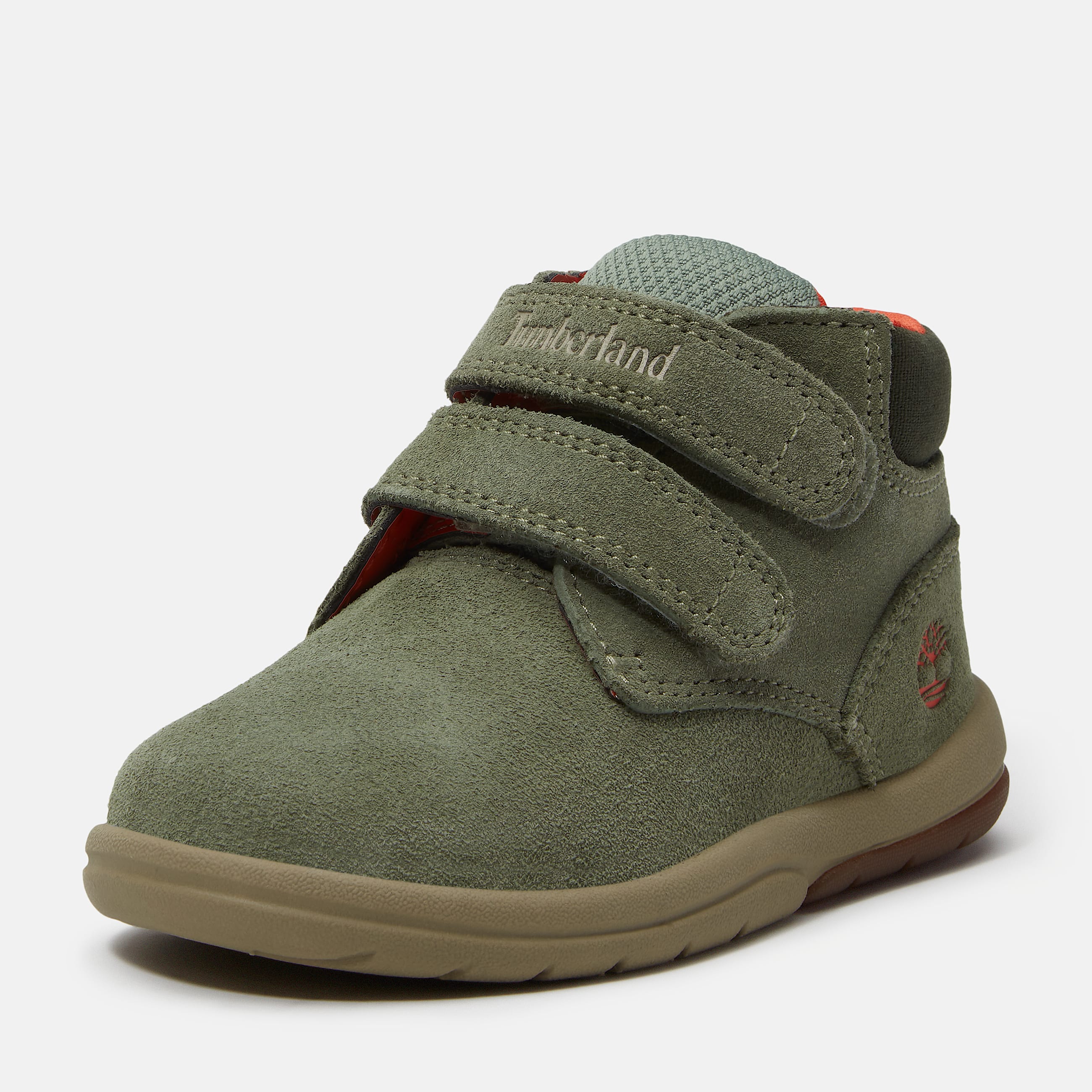 Bota de media caa con cierre de velcro Toddle Tracks para nios de 20 a 30 en verde claro TBL verde ALT9