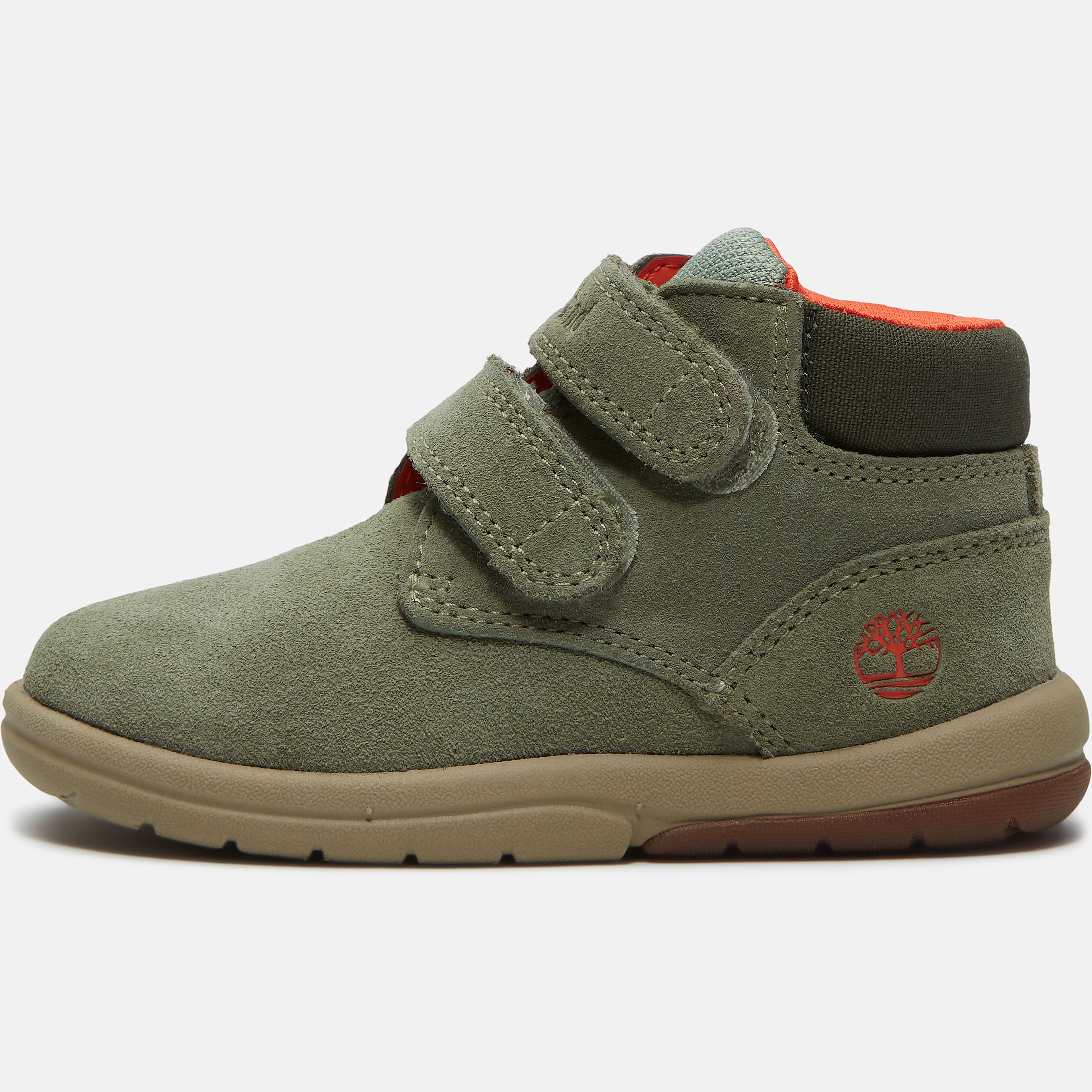 Bota de media caa con cierre de velcro Toddle Tracks para nios de 20 a 30 en verde claro TBL verde ALT8