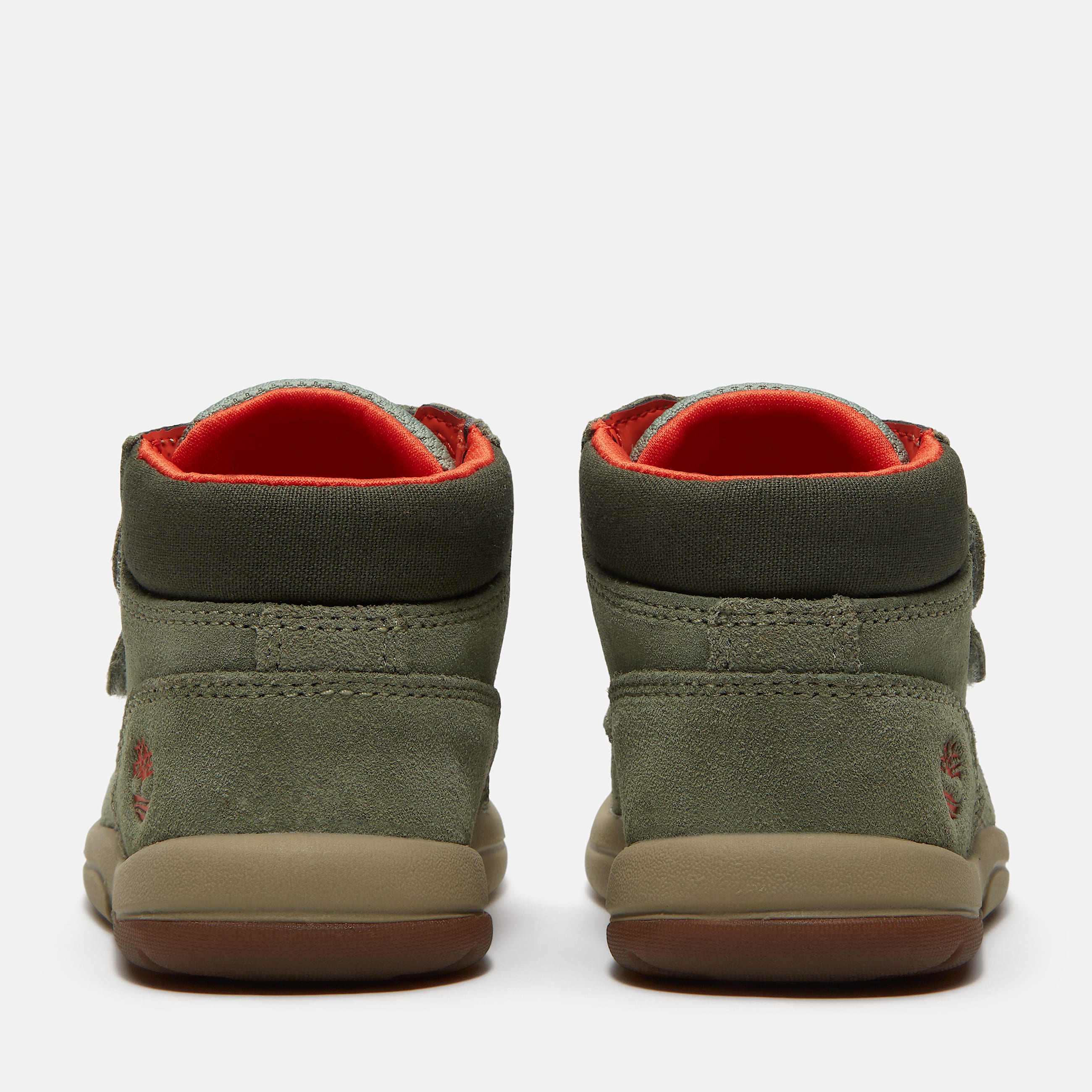 Bota de media caa con cierre de velcro Toddle Tracks para nios de 20 a 30 en verde claro TBL verde ALT5