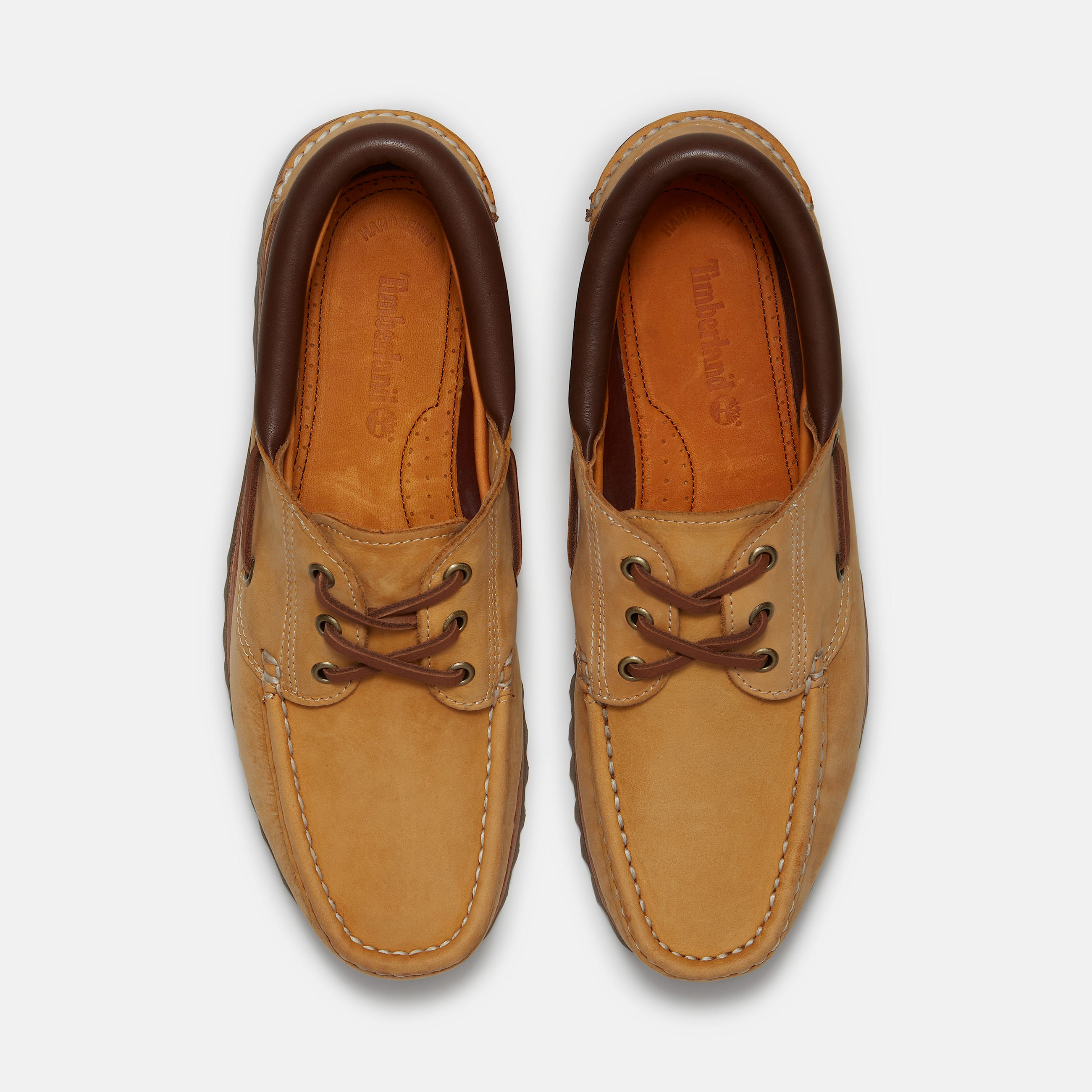 Timberland Authentic 3Eye Boat Shoe for Men in Yellow TBL Yellow ALT2