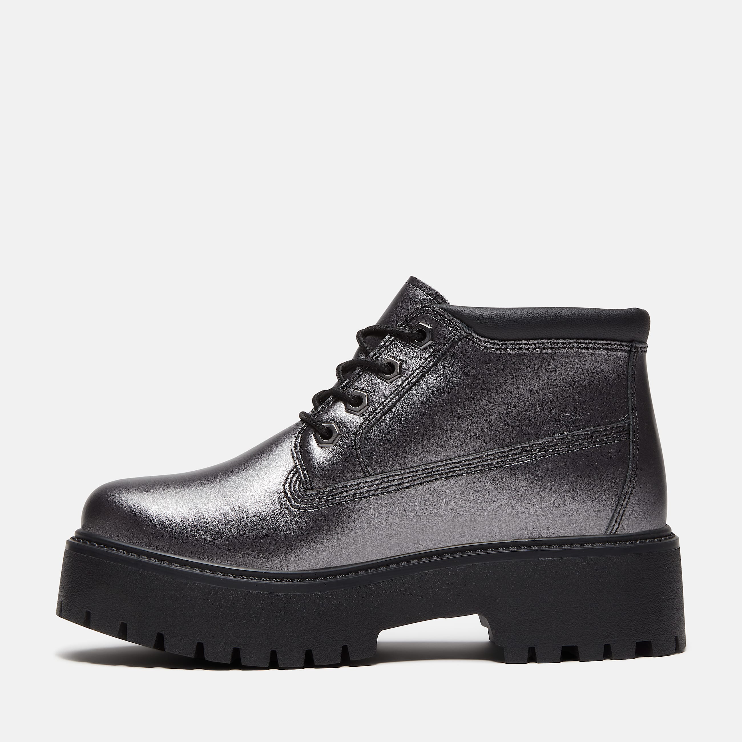 Stone Street Platform Mid Waterproof Boot for Women in Grey TBL Grey ALT6