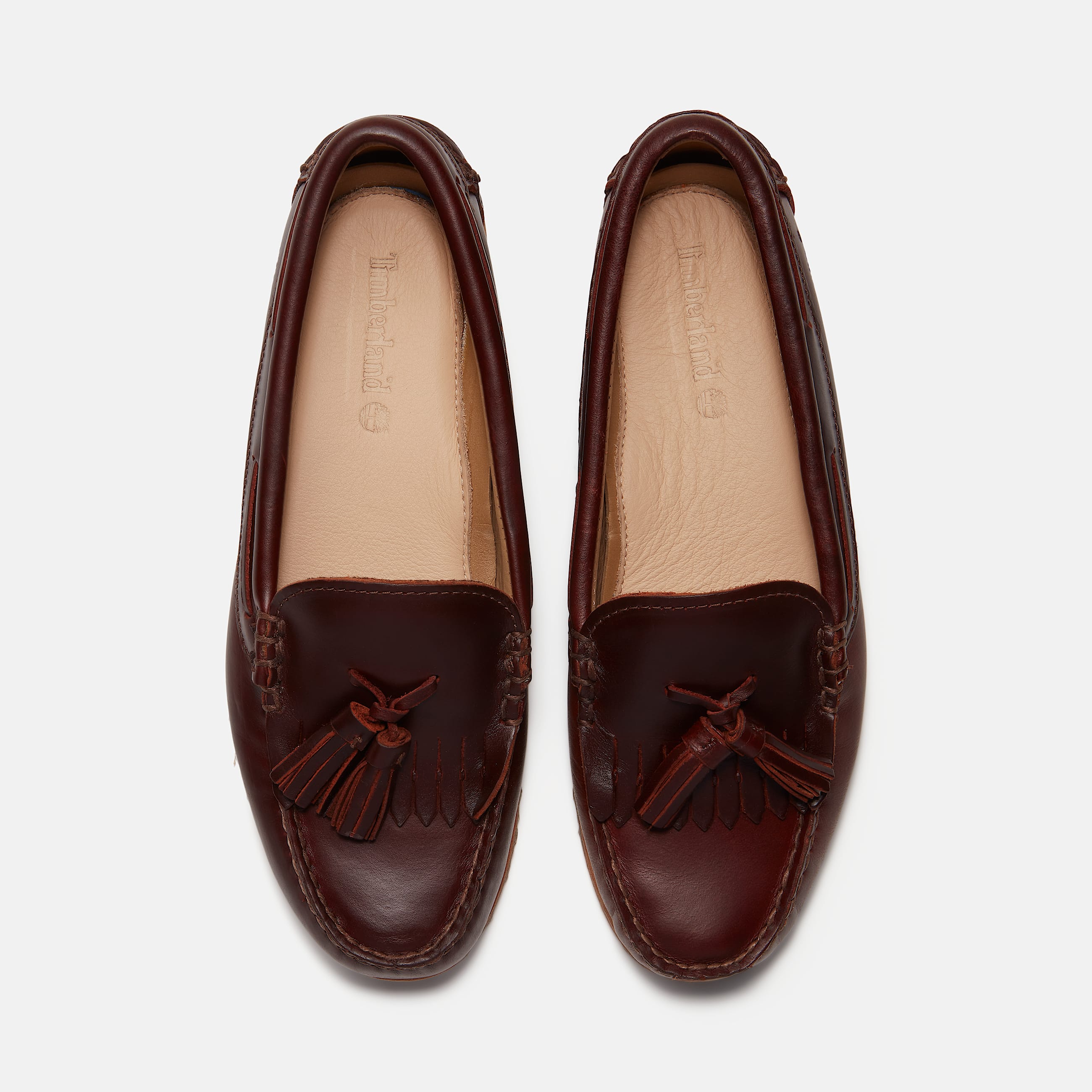 Mocassin frang Timberland Authentic pour femme en bordeaux TBL bordeaux ALT2