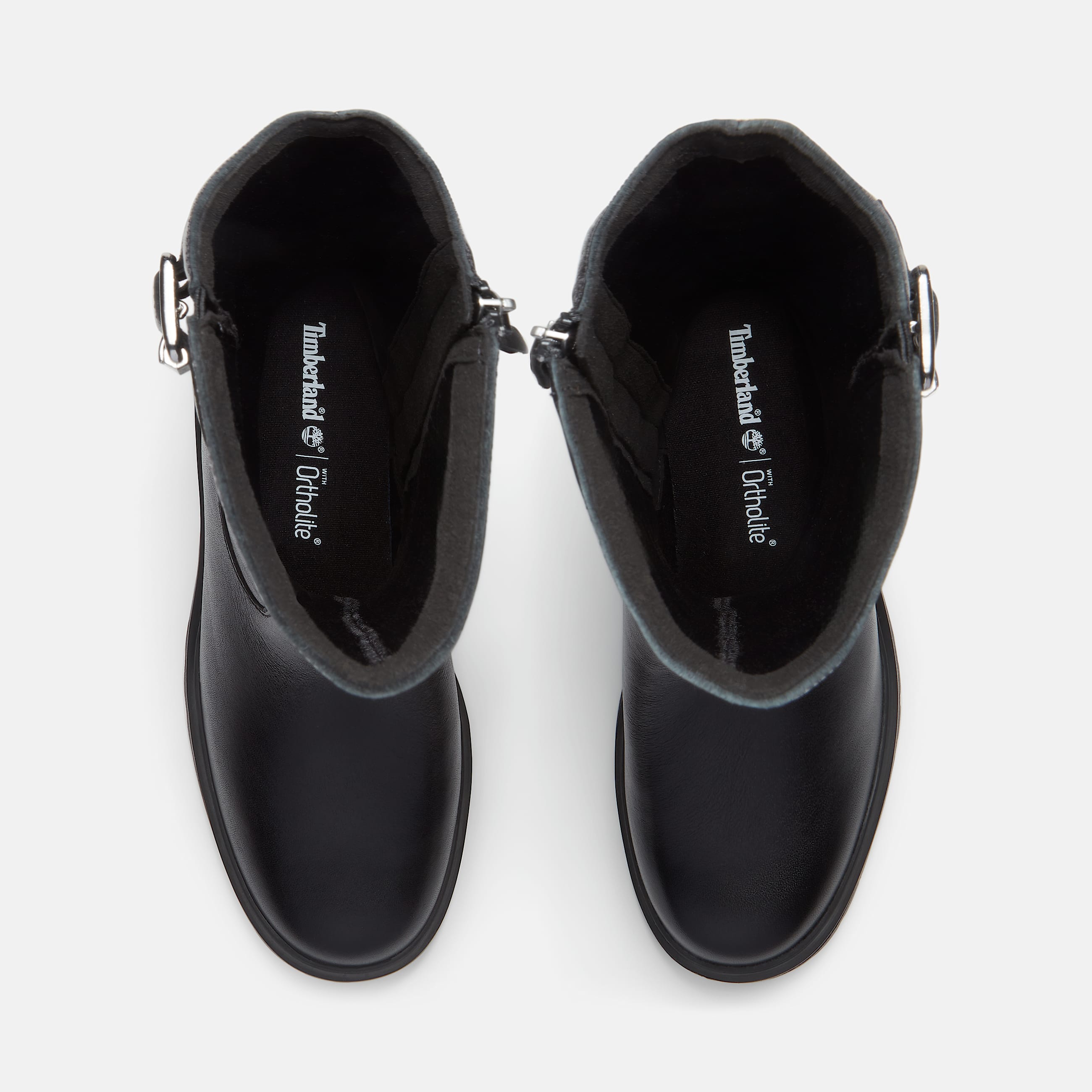 Botas con cremallera Stone Heights Tall Side para mujer en negro TBL negro ALT2