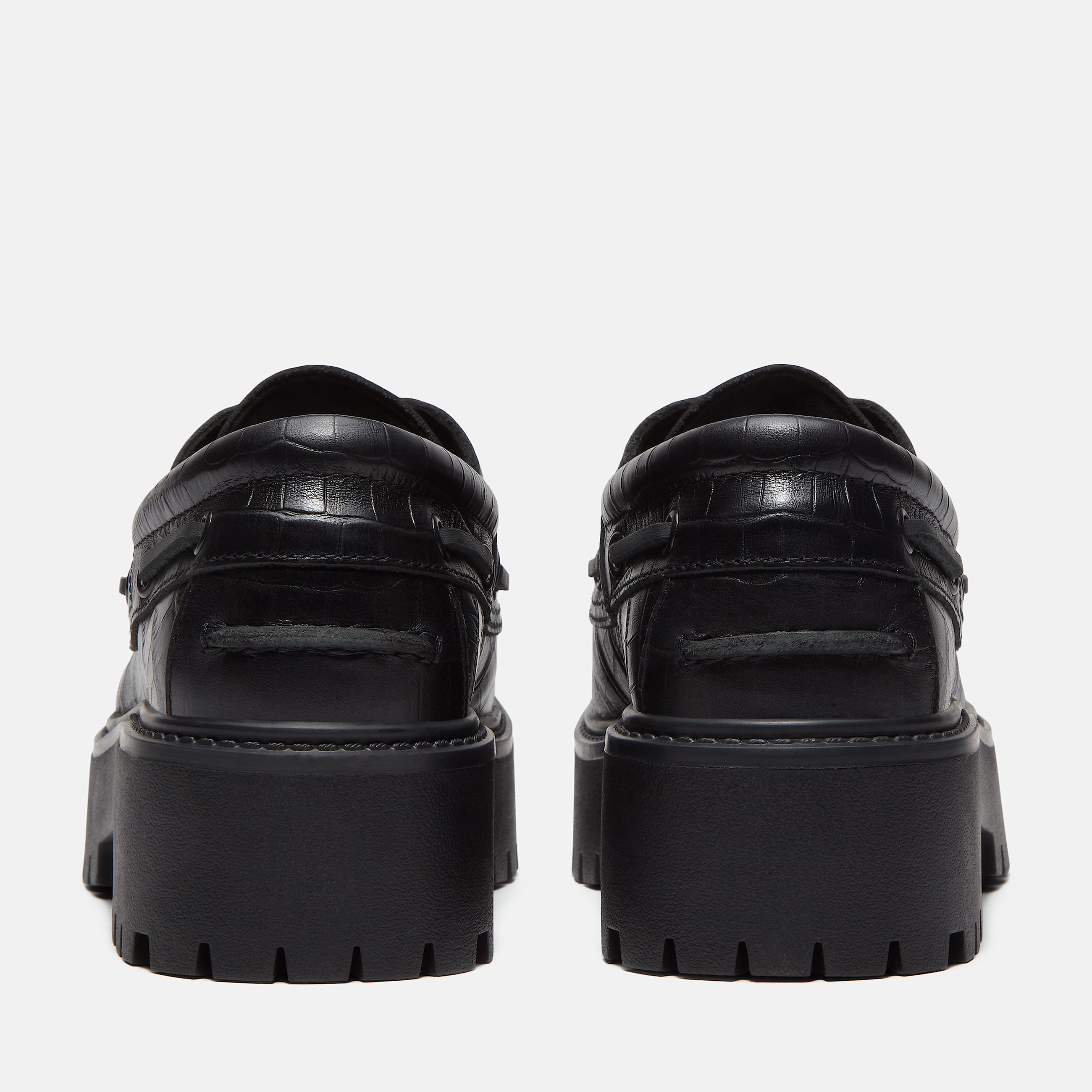 Stone Street Bootsschuh mit Plateausohle fr Damen in Schwarz TBL Schwarz ALT5