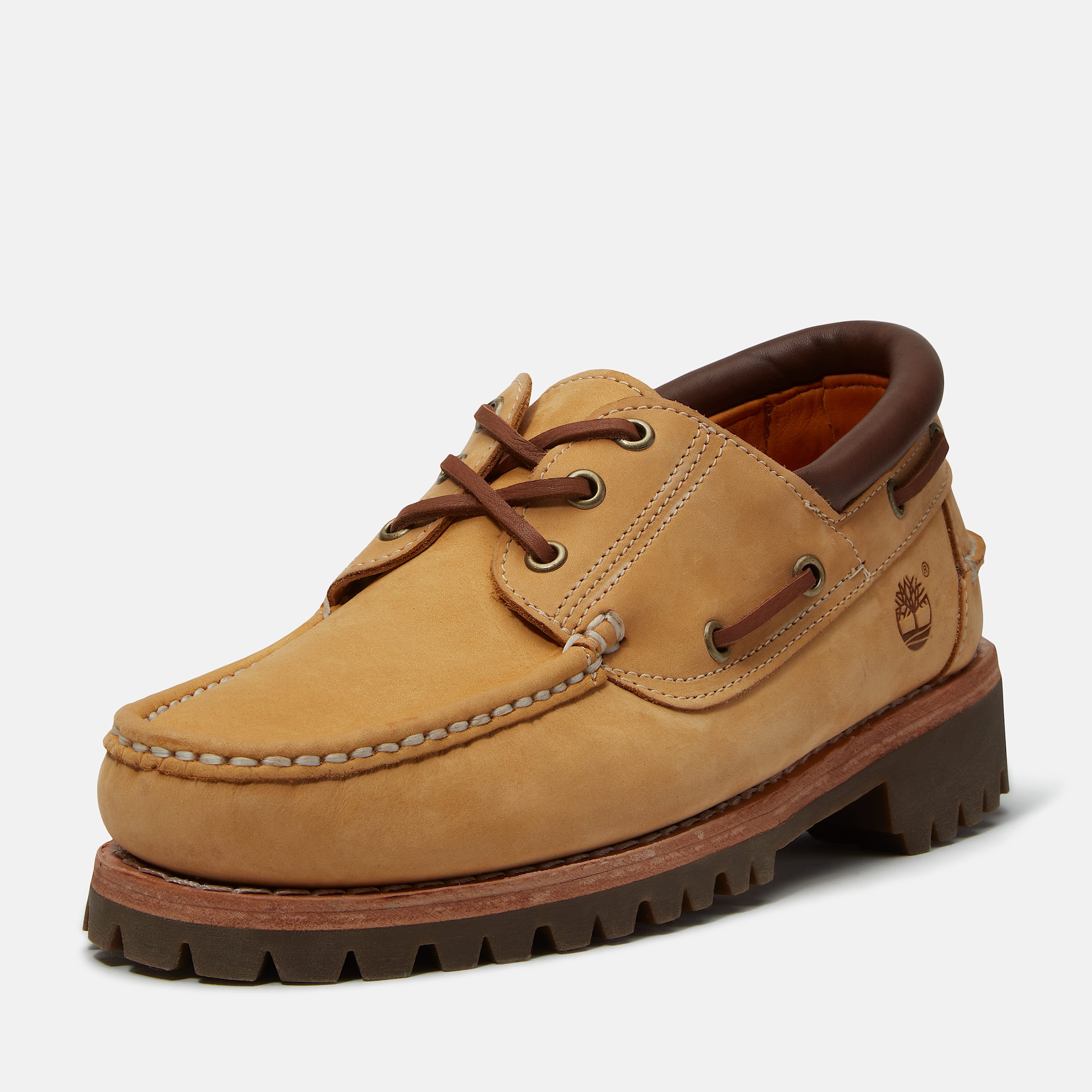 Timberland Authentic 3Eye Boat Shoe for Men in Yellow TBL Yellow ALT10