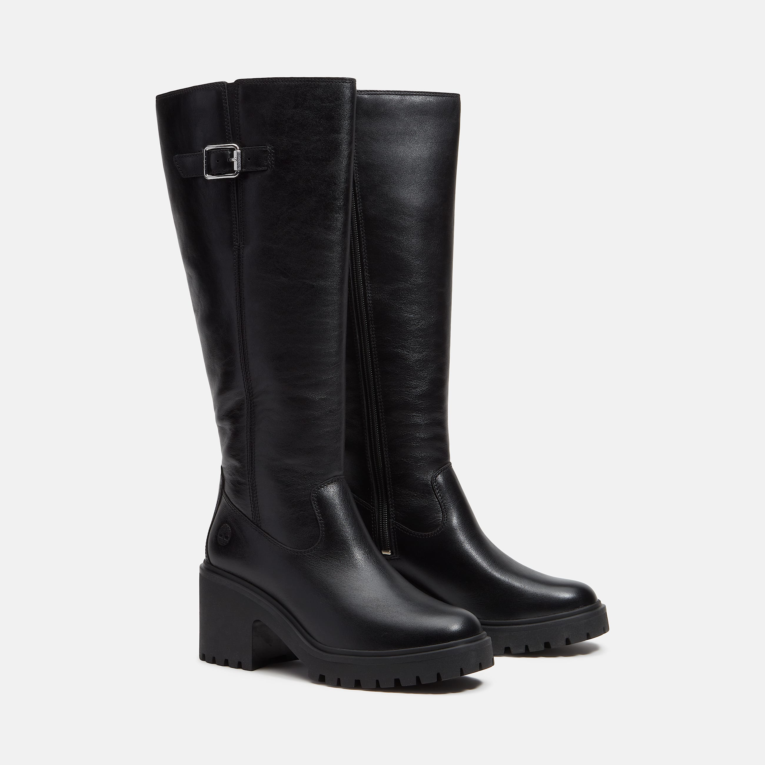 Botas con cremallera Stone Heights Tall Side para mujer en negro TBL negro ALT4