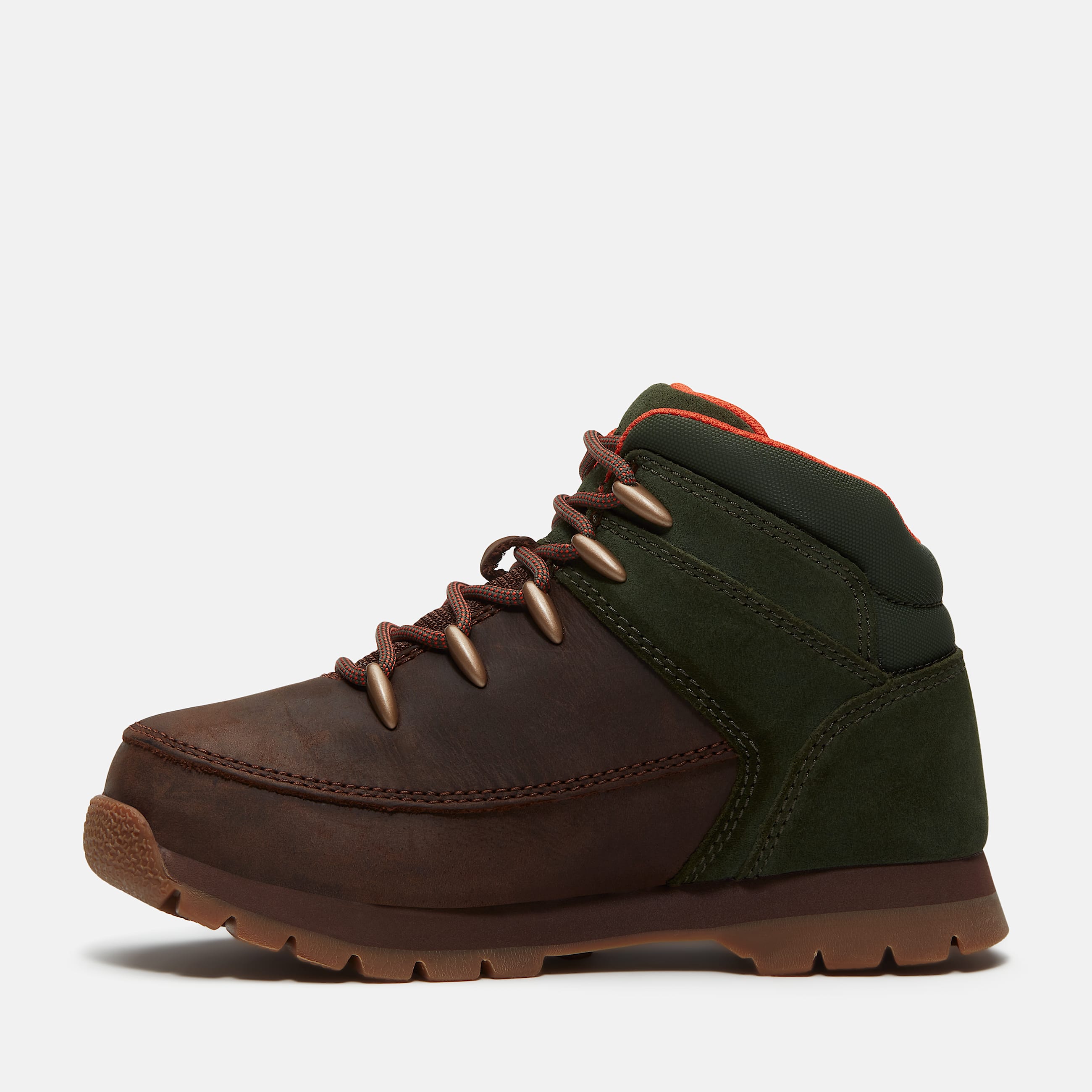 Euro Sprint Boot for Youth in Dark BrownDark Green TBL Brown ALT6