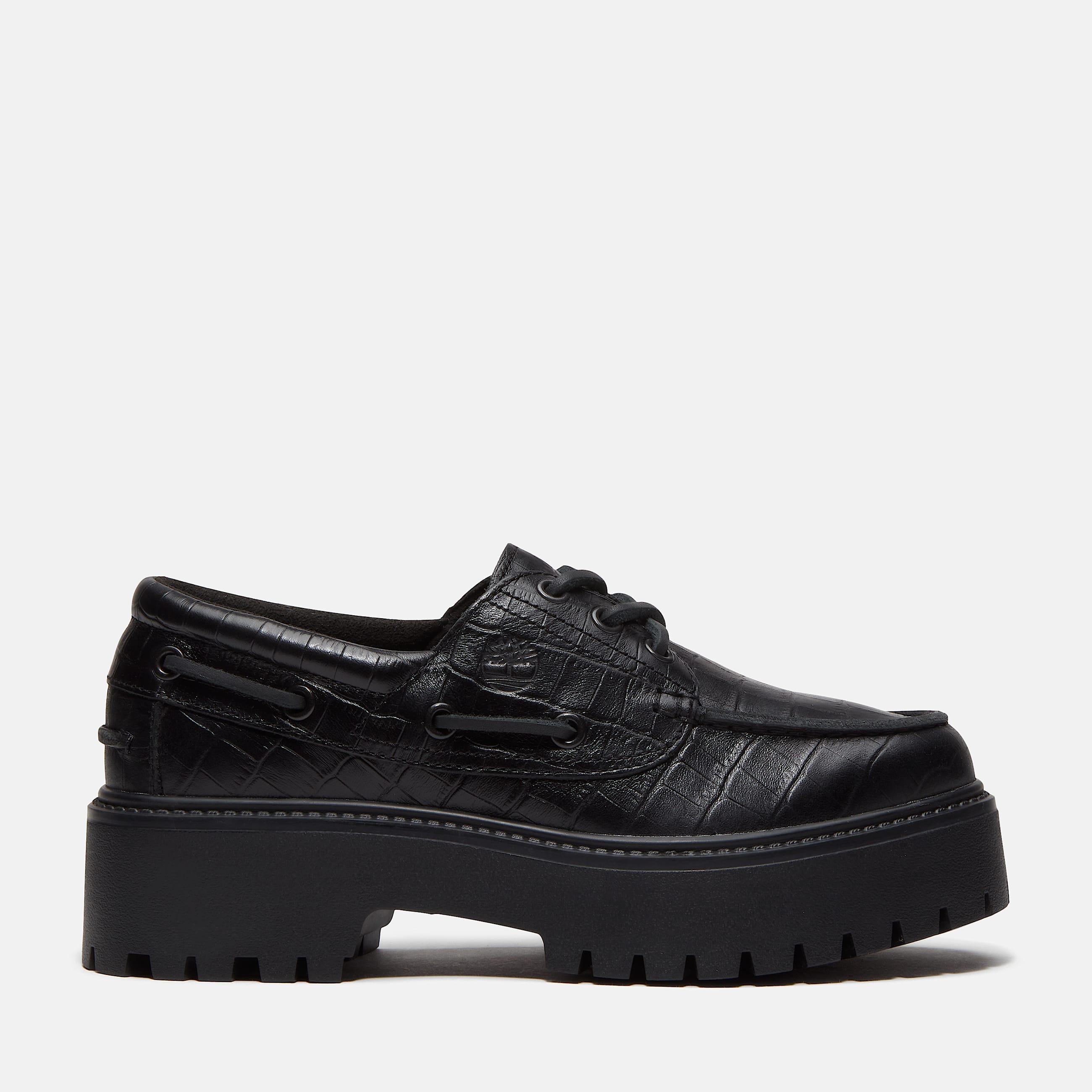 Stone Street Bootsschuh mit Plateausohle fr Damen in Schwarz TBL Schwarz HERO