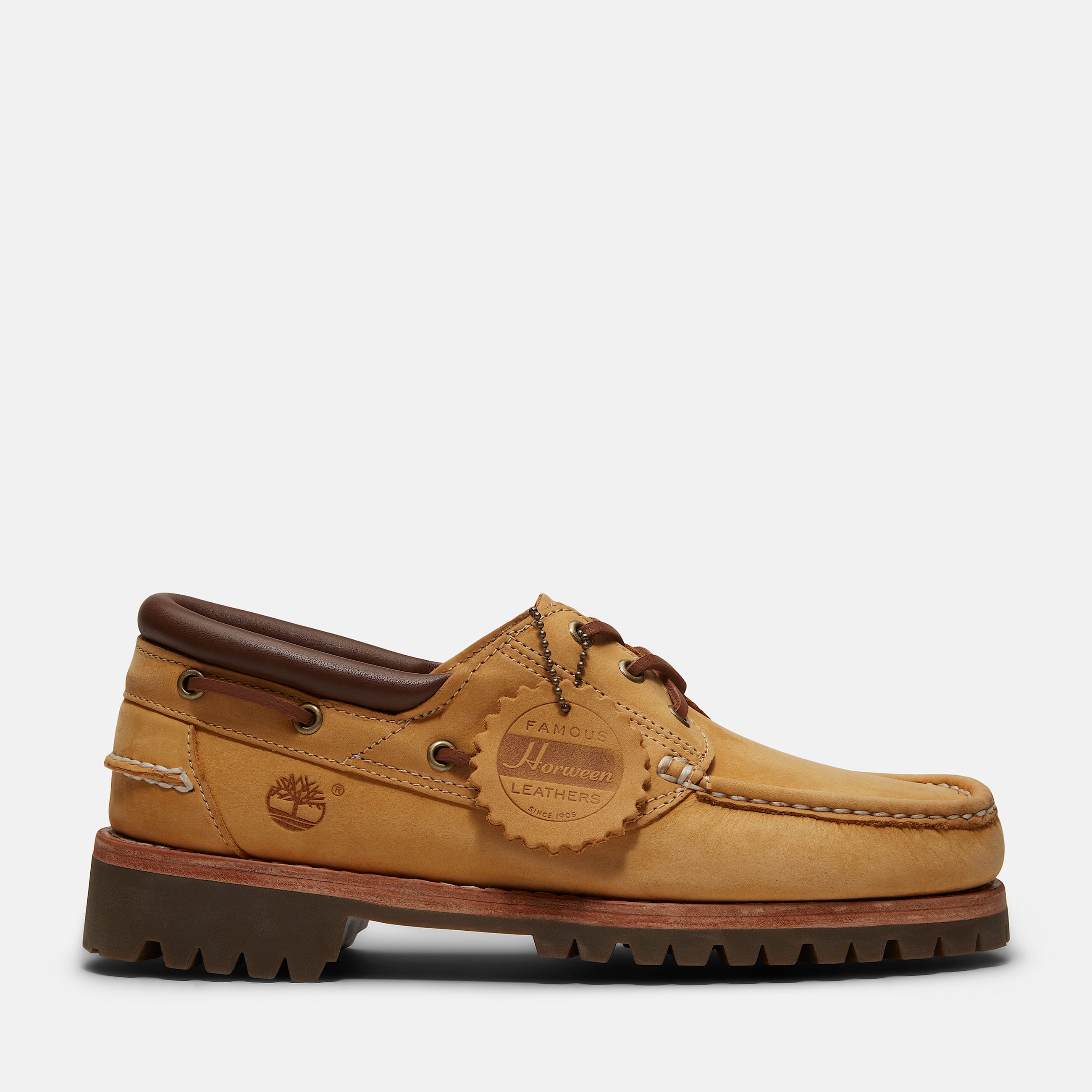 Timberland Authentic 3Eye Boat Shoe for Men in Yellow TBL Yellow HERO