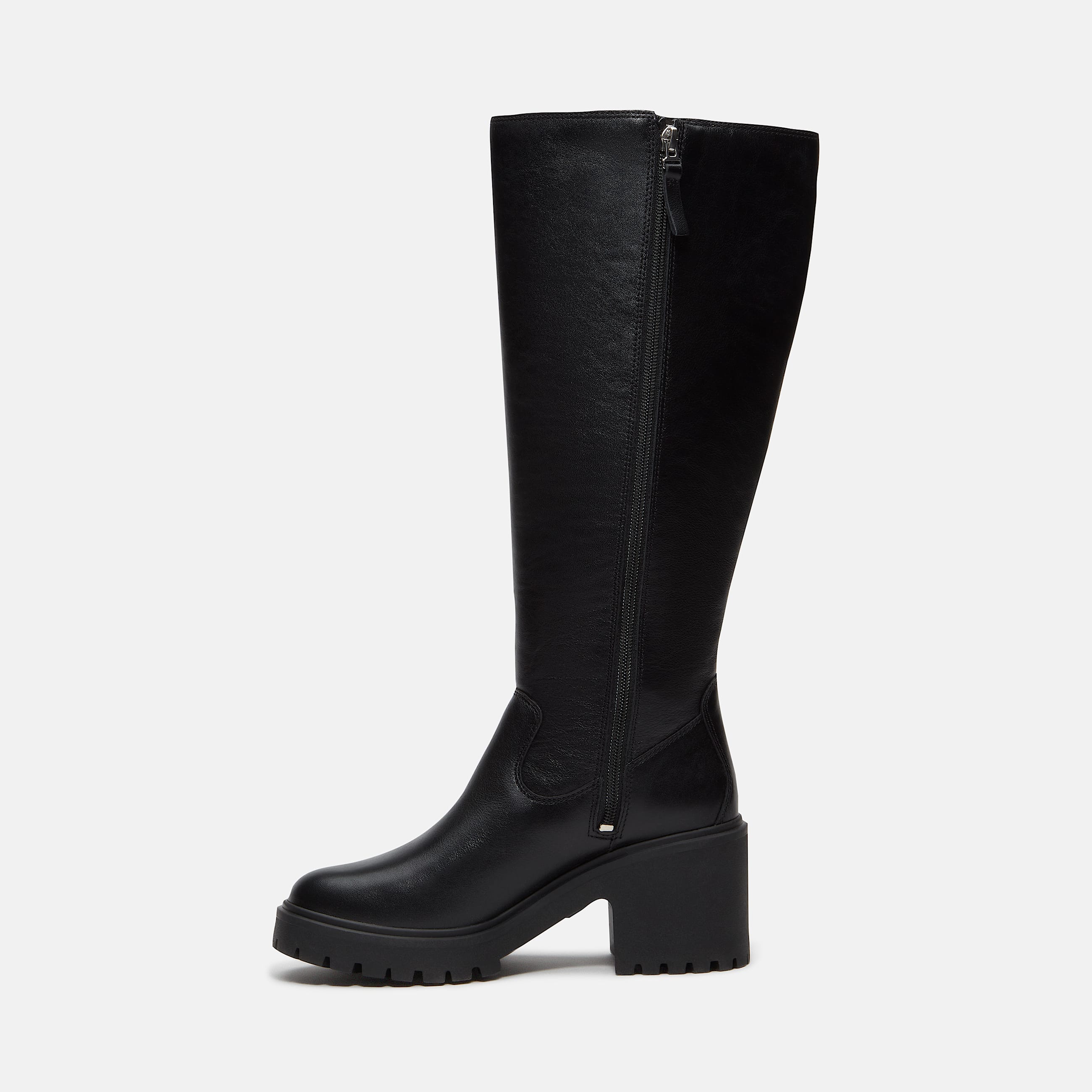 Botas con cremallera Stone Heights Tall Side para mujer en negro TBL negro ALT6