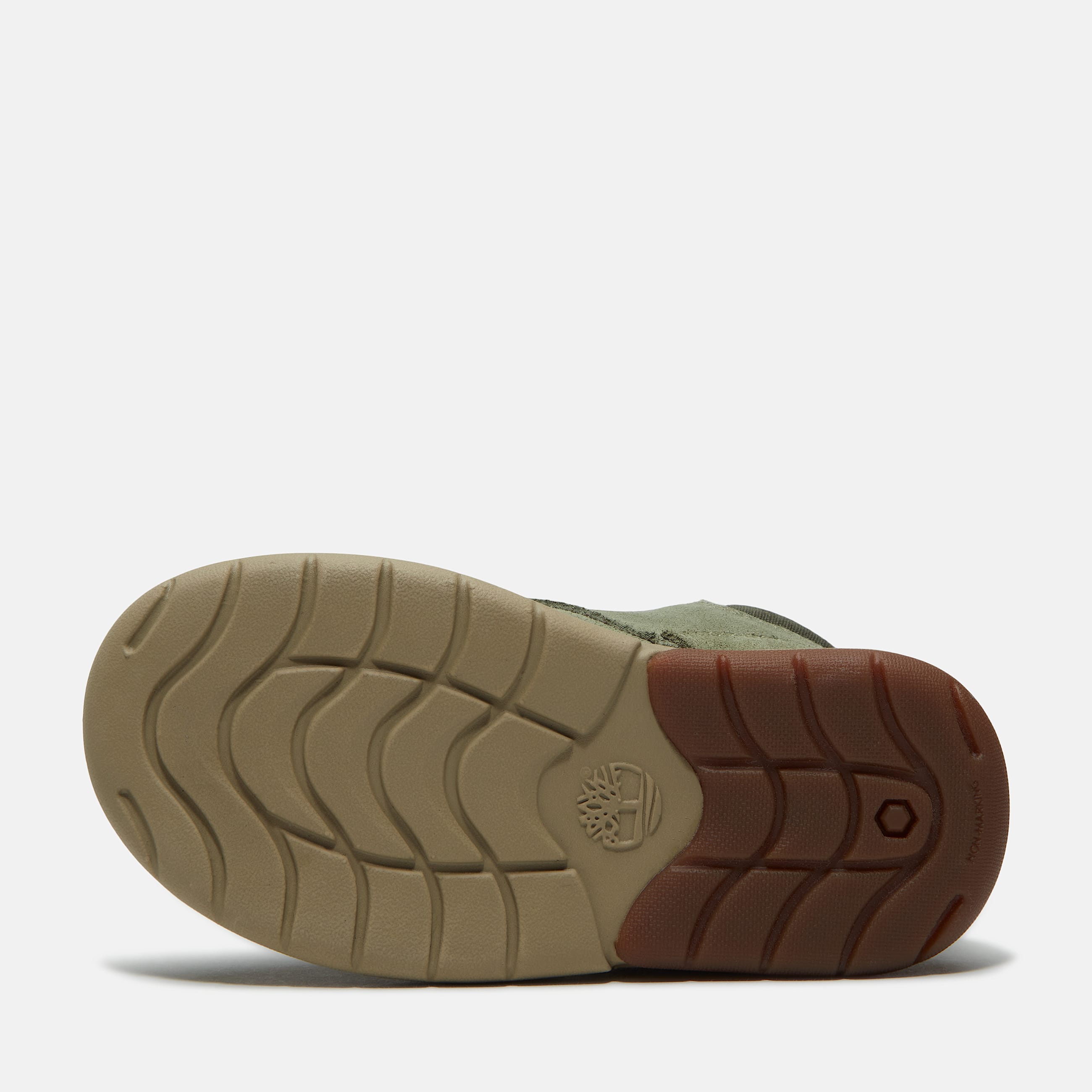 Bota de media caa con cierre de velcro Toddle Tracks para nios de 20 a 30 en verde claro TBL verde ALT3
