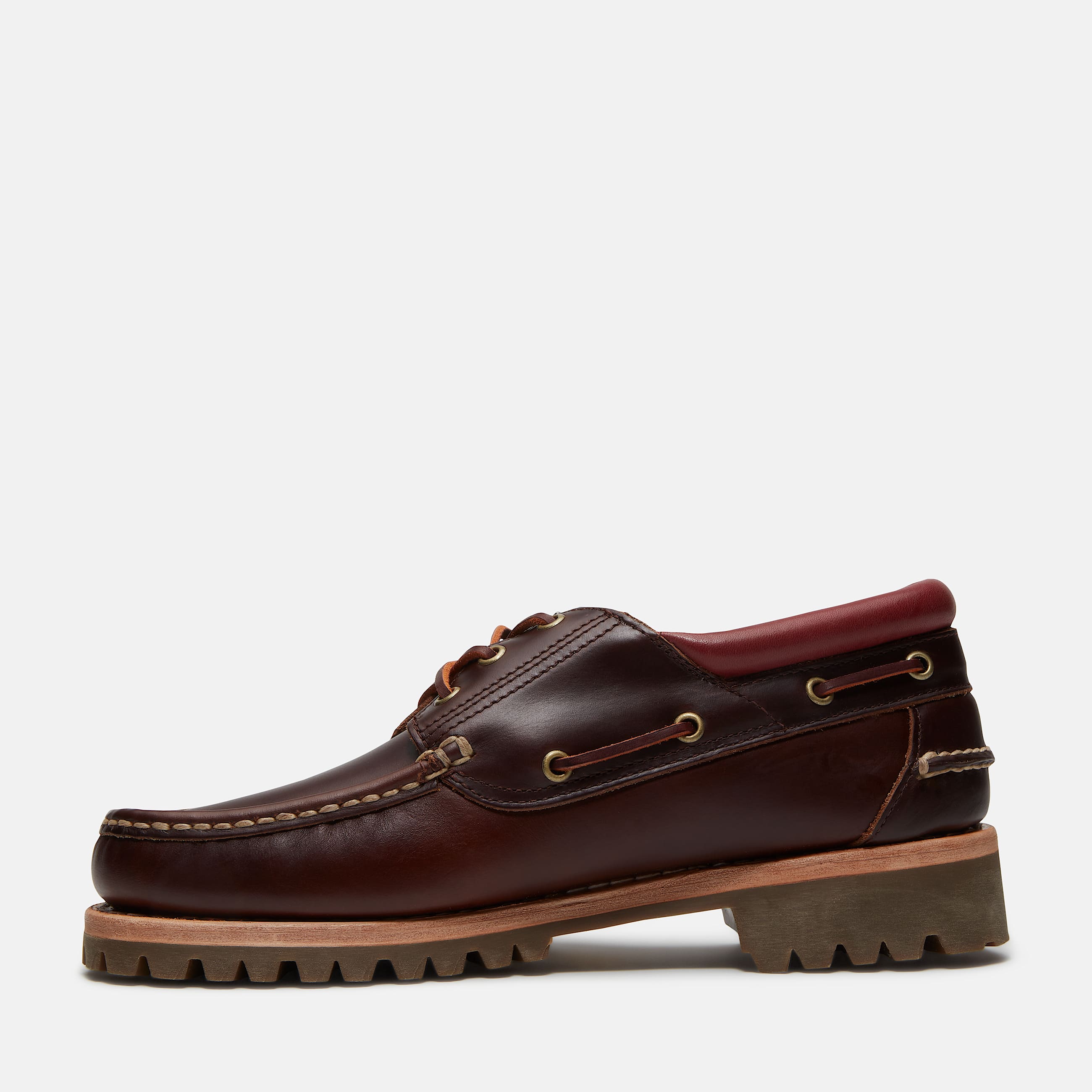 Timberland Authentic 3Eye Boat Shoe for Men in Dark Brown TBL Brown ALT6