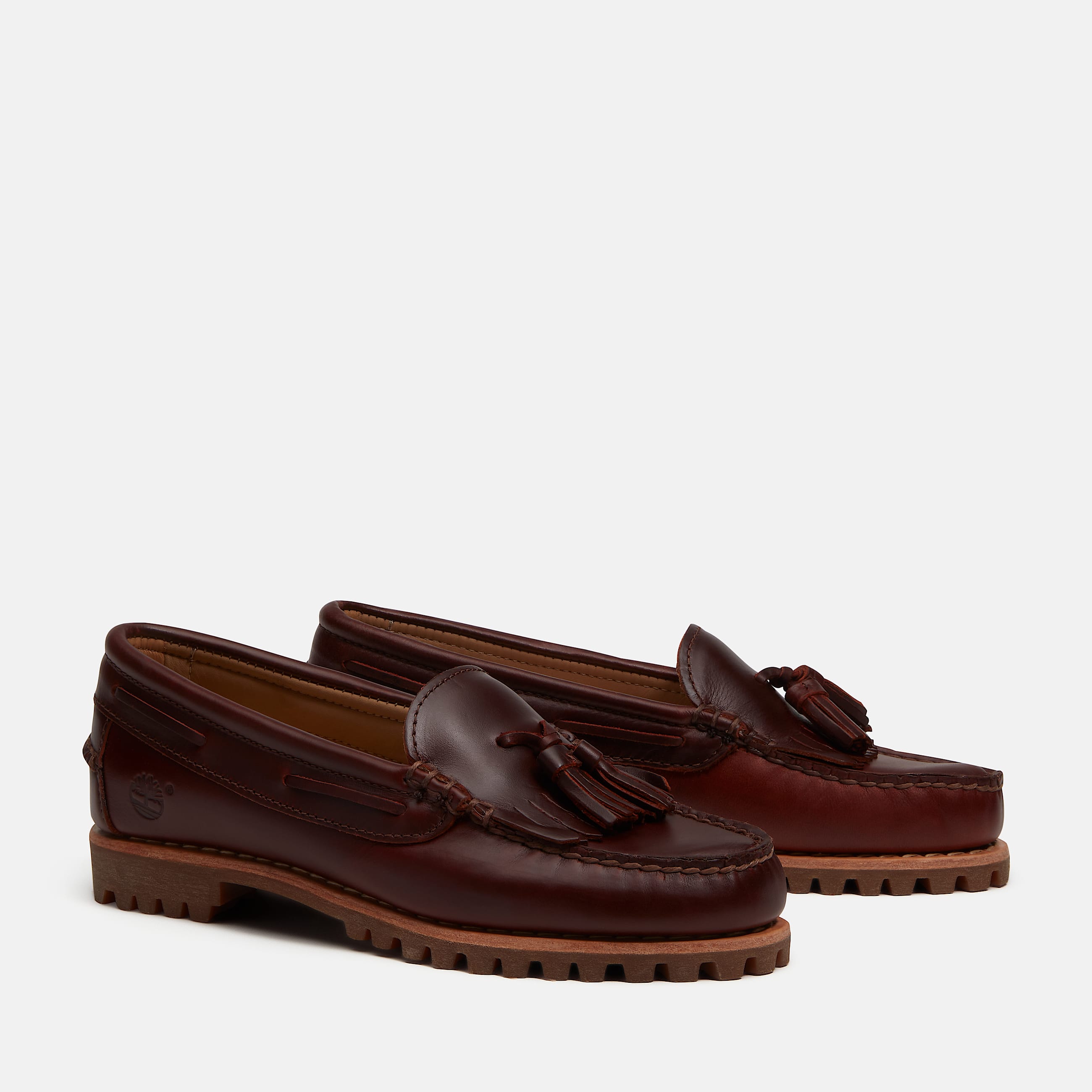 Mocassin frang Timberland Authentic pour femme en bordeaux TBL bordeaux ALT4
