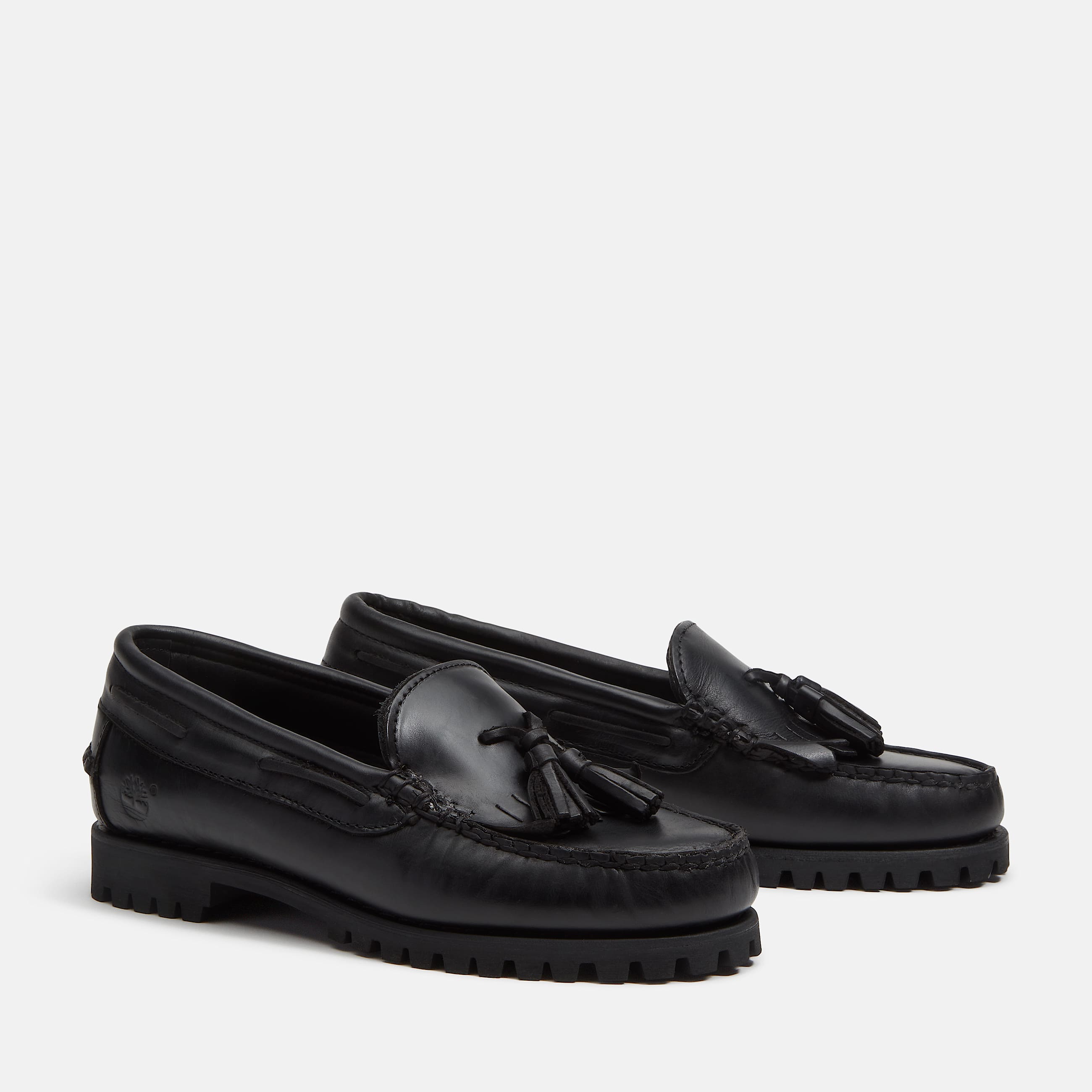 Timberland Authentic Kiltie Loafer for Women in Black TBL Black ALT4