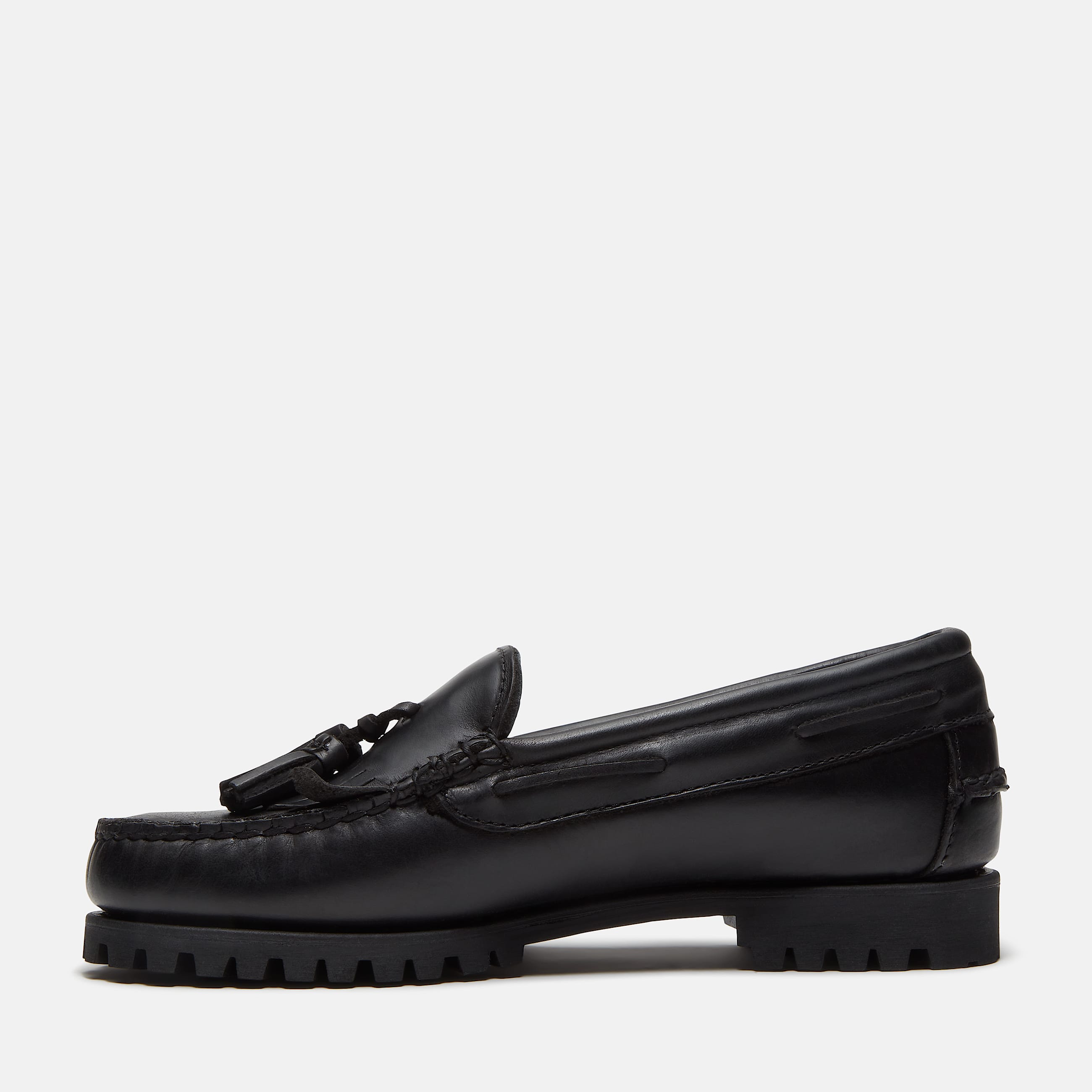 Timberland Authentic Kiltie Loafer for Women in Black TBL Black ALT6