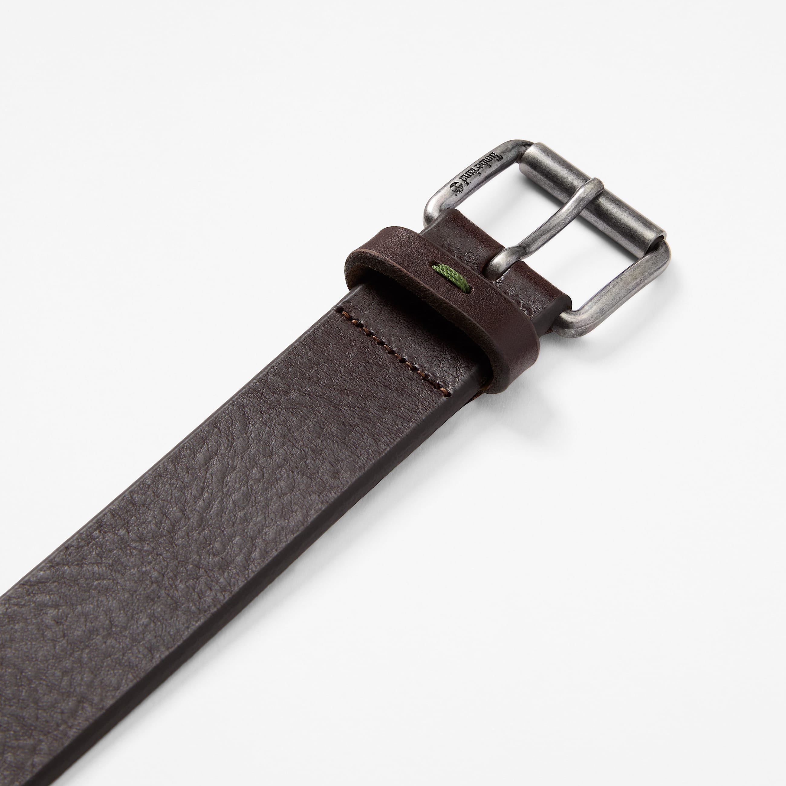 Errex Leren Riem voor heren in donkerbruin TBL bruin ALT1