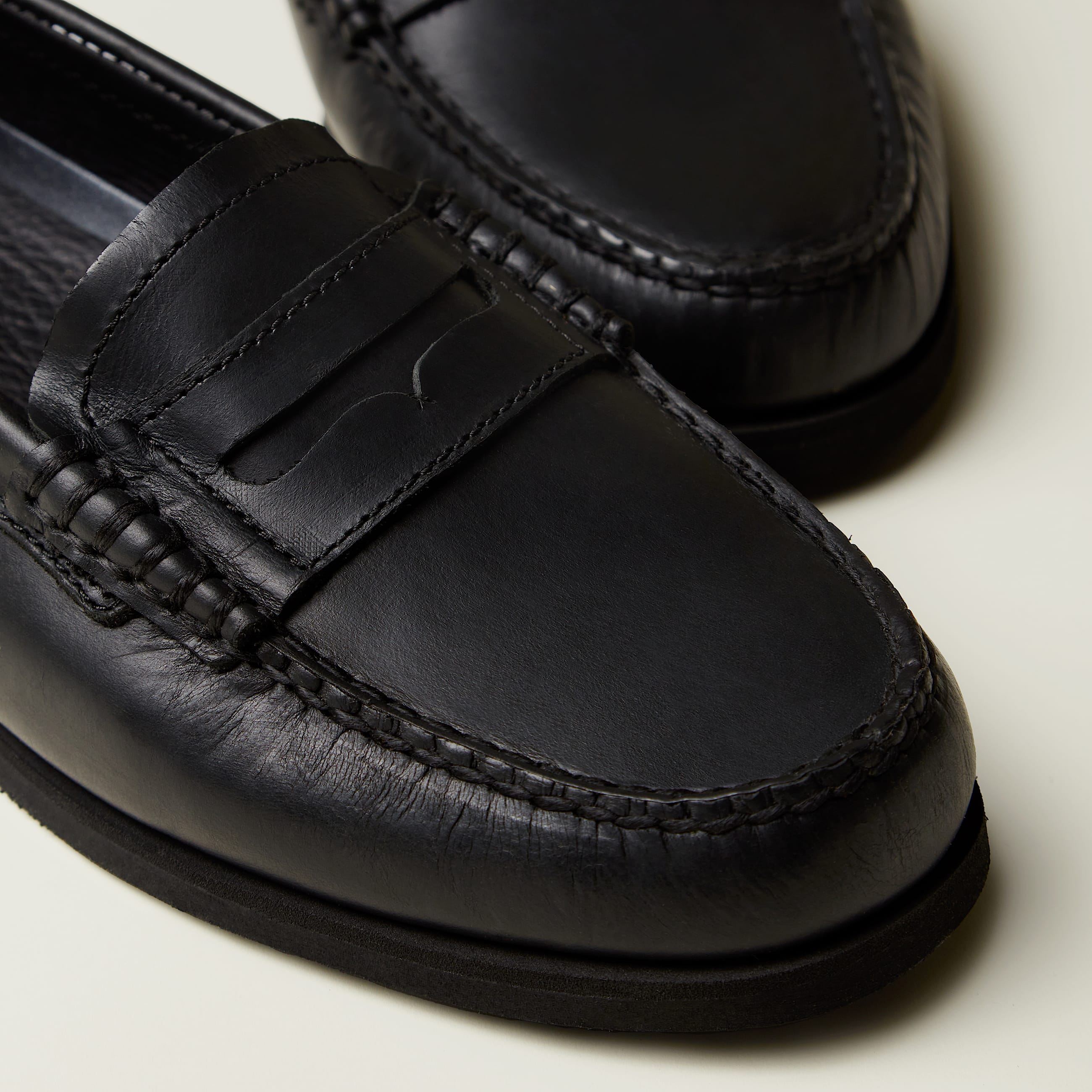 Timberland klassischer Bootsloafer fr Herren in Schwarz TBL Schwarz ALT10