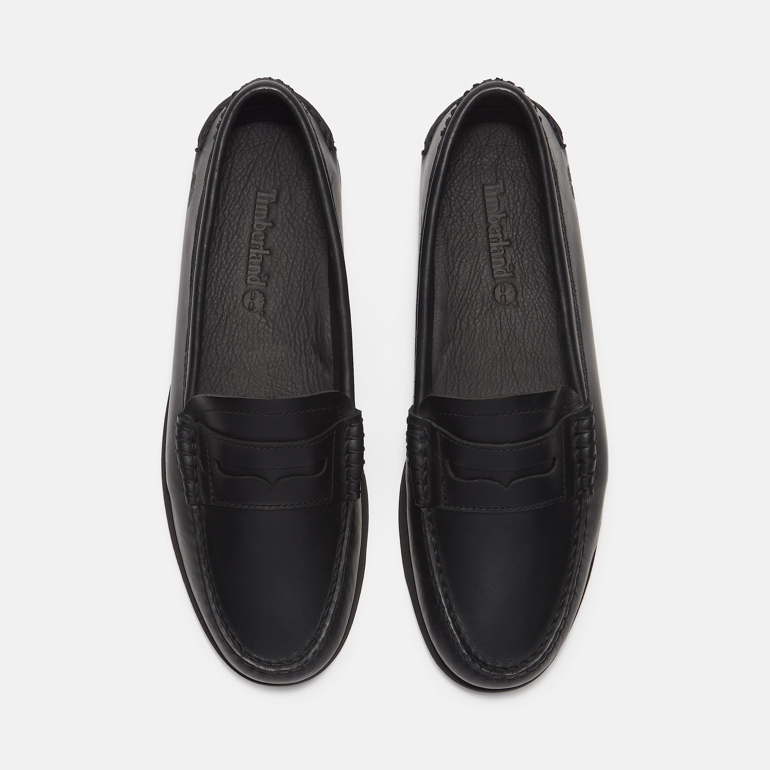 Timberland klassischer Bootsloafer fr Herren in Schwarz TBL Schwarz ALT2