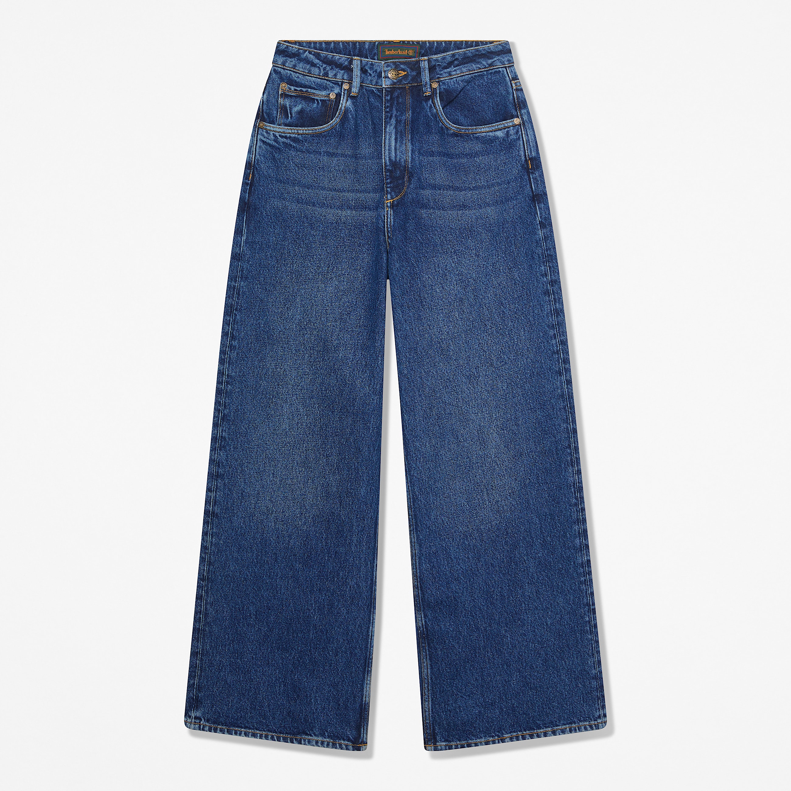 Wide Leg Denim Trouser for Women in Blue TBL Blue HERO