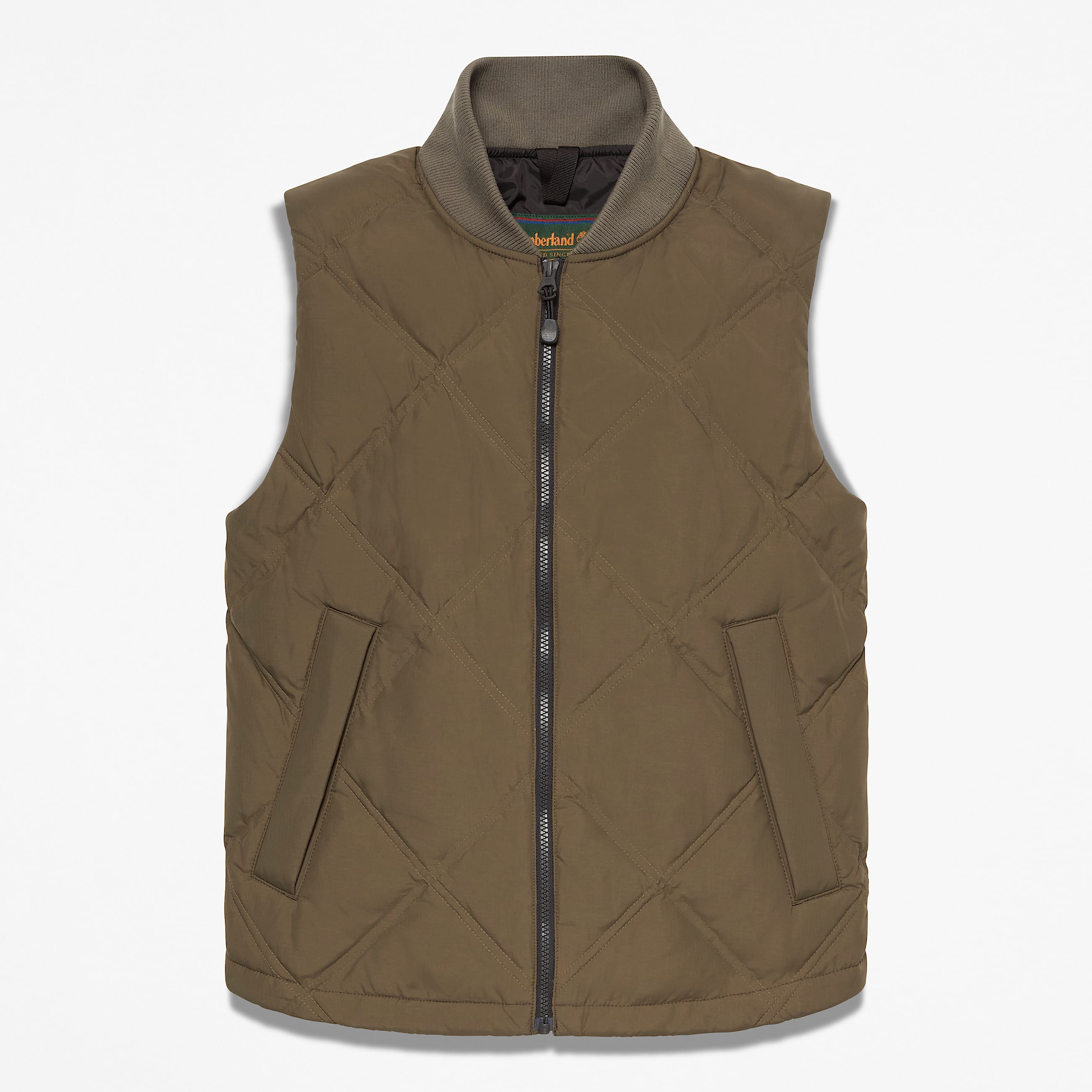 Sierra Cliff 600Fill Down Puffer Vest for Men in Dark Green TBL Green HERO