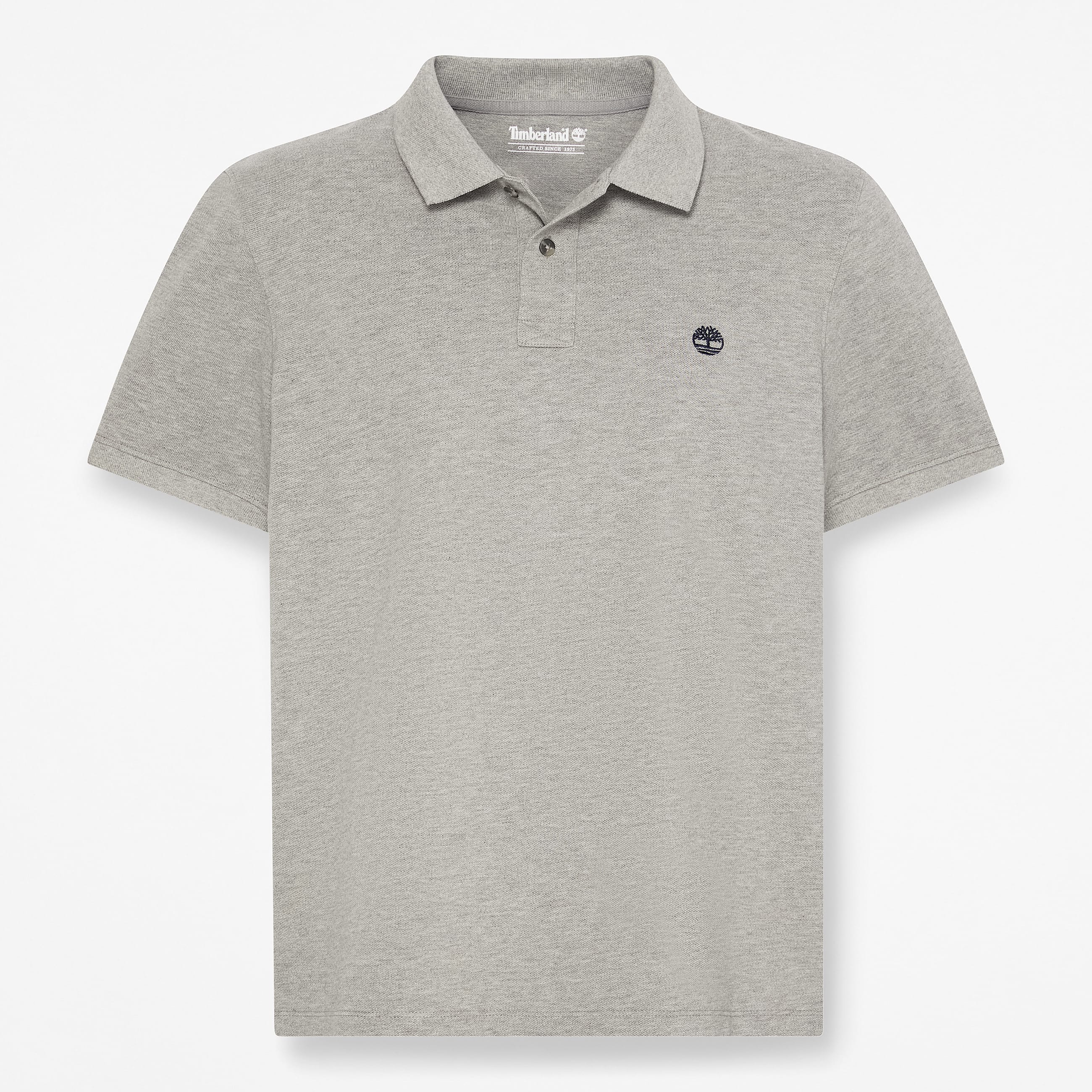 Millers River ShortSleeve Polo for Men in Grey TBL Grey HERO