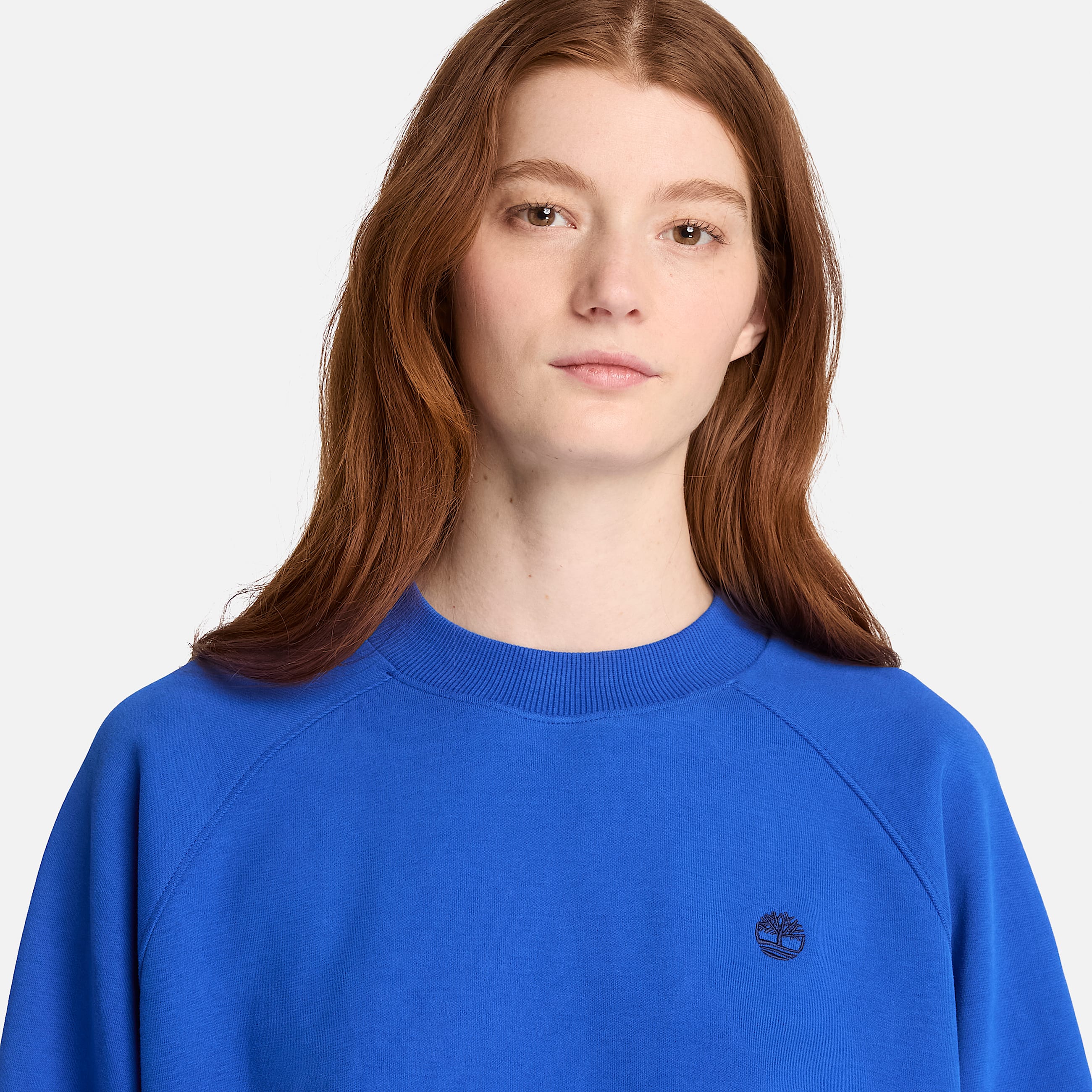 Crafted Crew Sweatshirt for Women in Blue TBL Blue ALT3