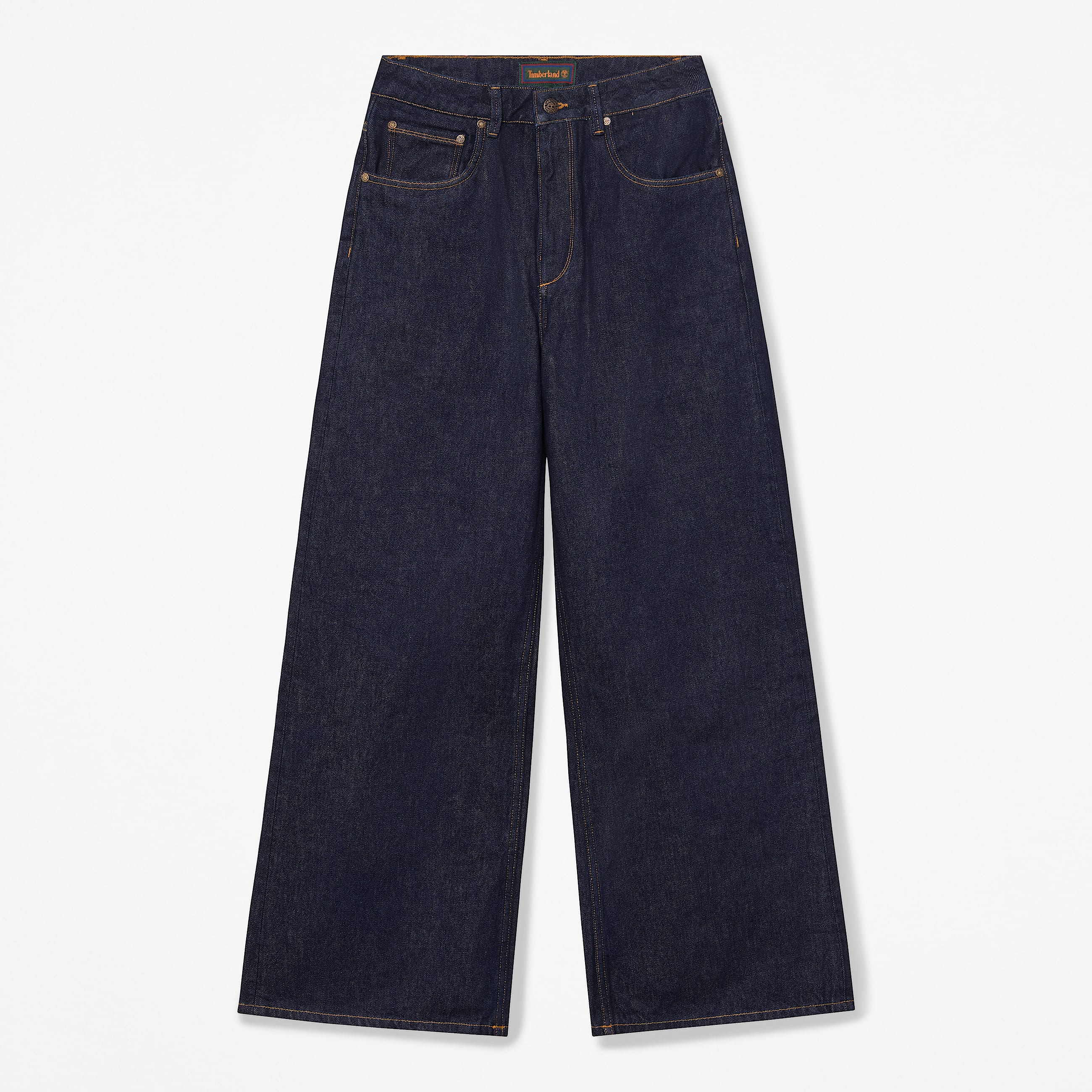 Wide Leg Denim Trouser for Women in Dark Blue TBL Blue HERO