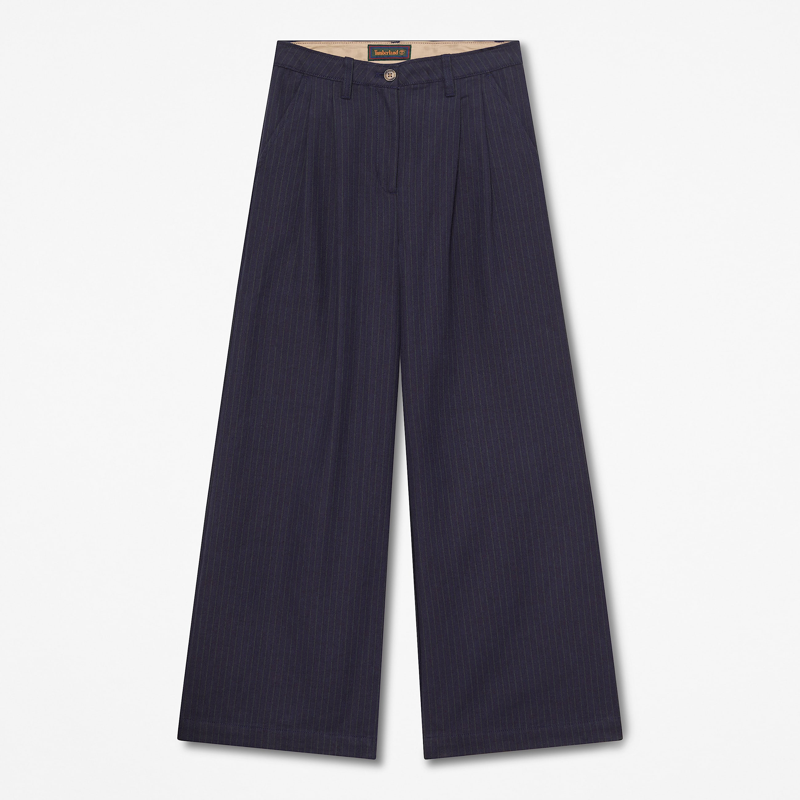 Hose mit Fischgrtmuster fr Damen in Dunkelblau TBL Blau HERO