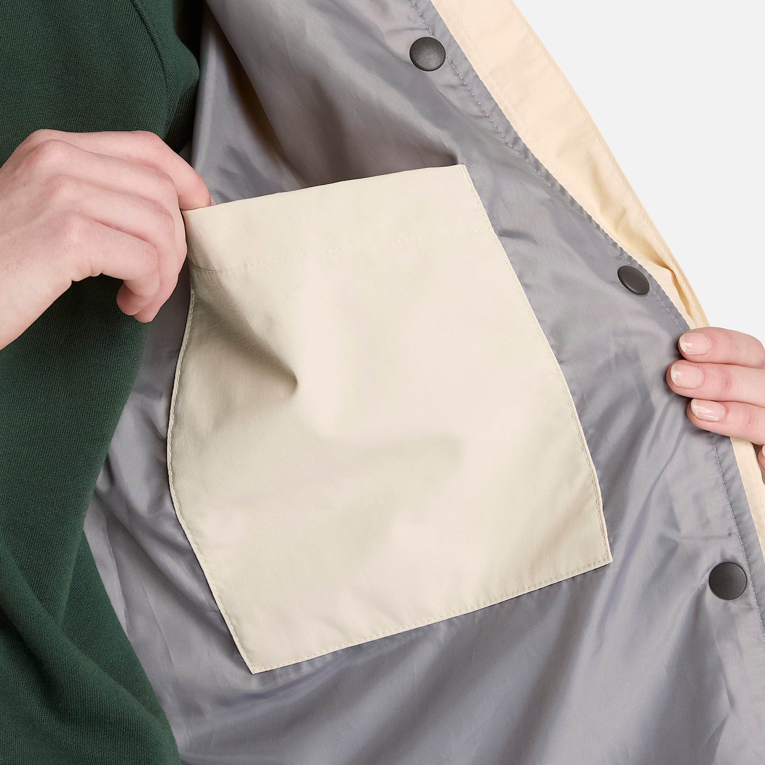 Waterproof Shell Jacket for Women in Beige TBL Beige ALT4