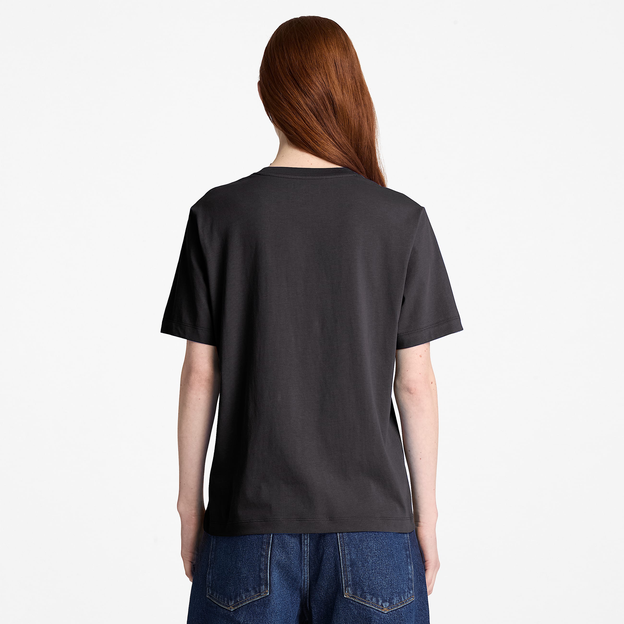 Crafted Crew ShortSleeve TShirt for Women in Black TBL Black ALT8