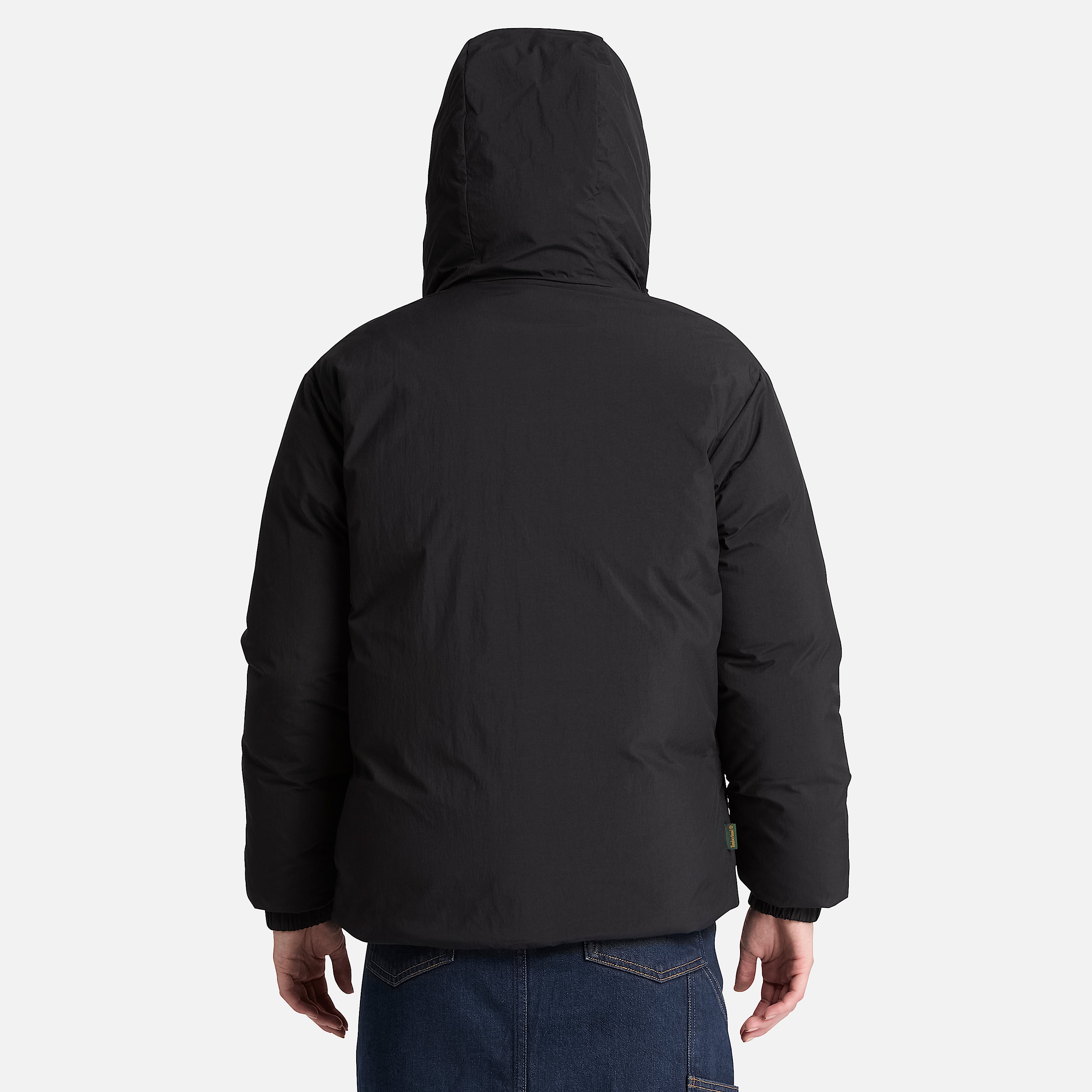 Wasserabweisende DaunenSteppjacke fr Damen in Schwarz TBL Schwarz ALT8