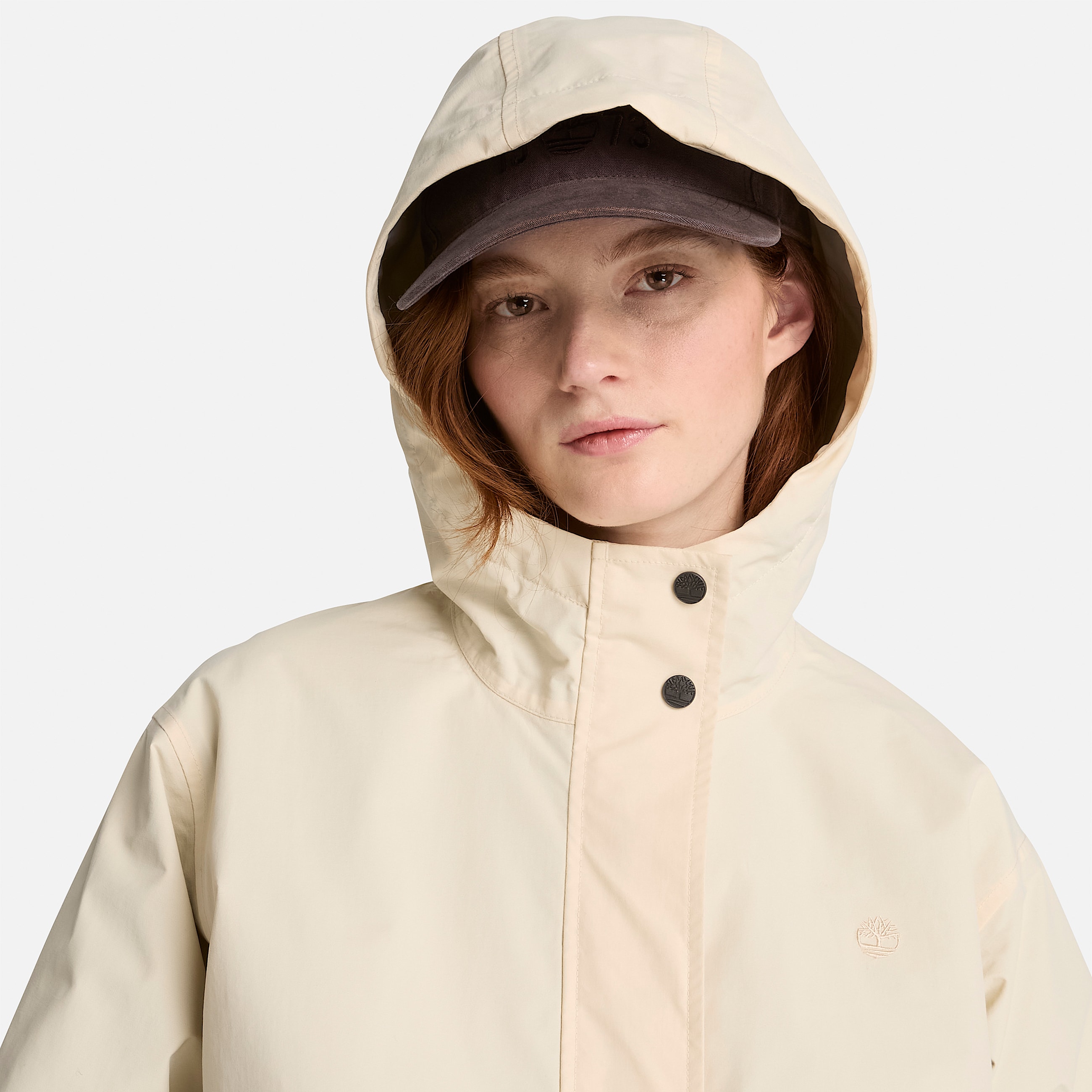 Waterproof Shell Jacket for Women in Beige TBL Beige ALT3