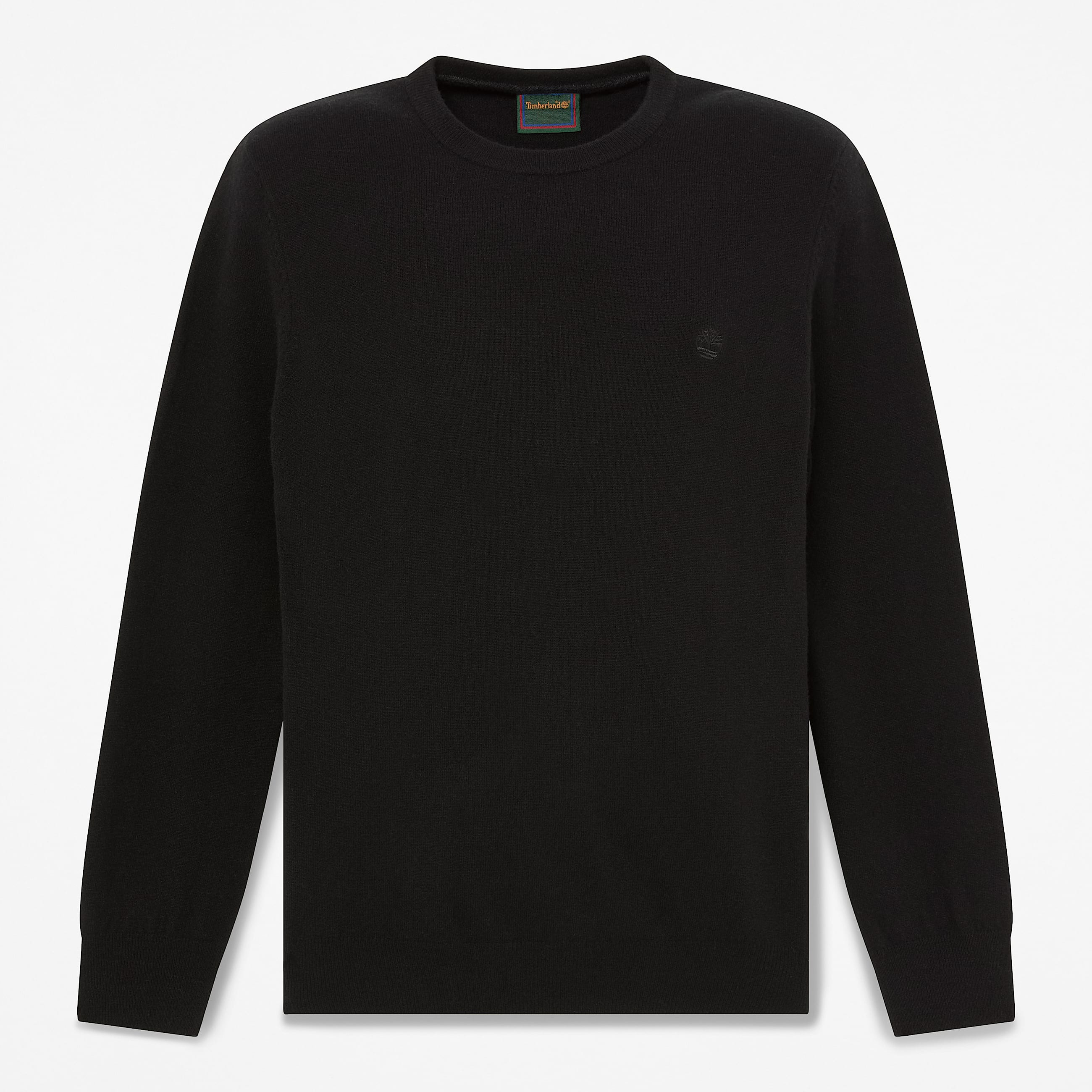 Cohas Brook Pullover mit Rundhalsausschnitt aus Merinowolle fr Herren in Schwarz TBL Schwarz HERO