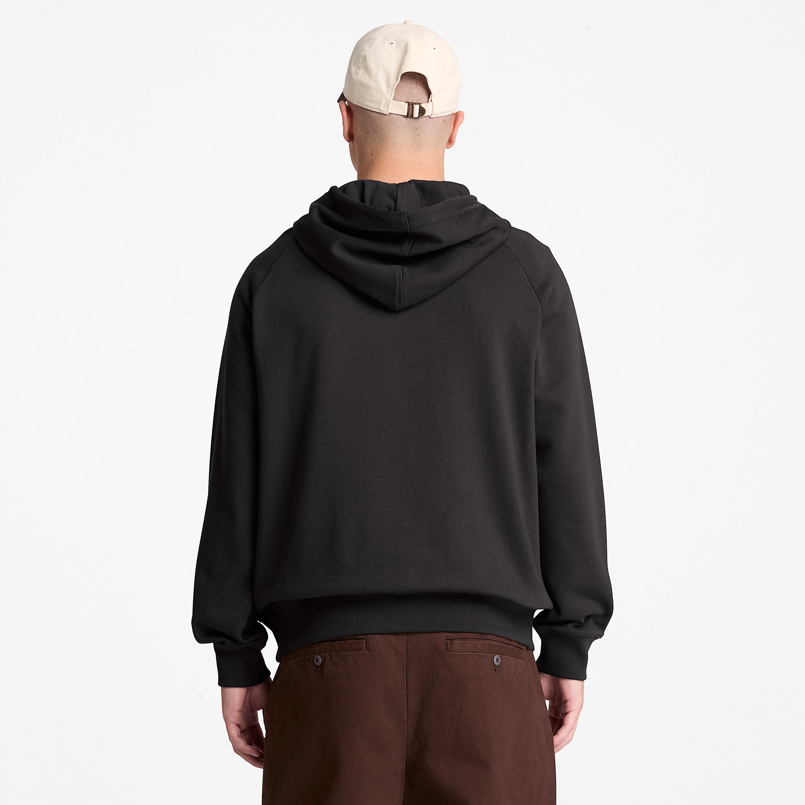 Exeter River FullZip Hoodie for Men in Black TBL Black ALT8