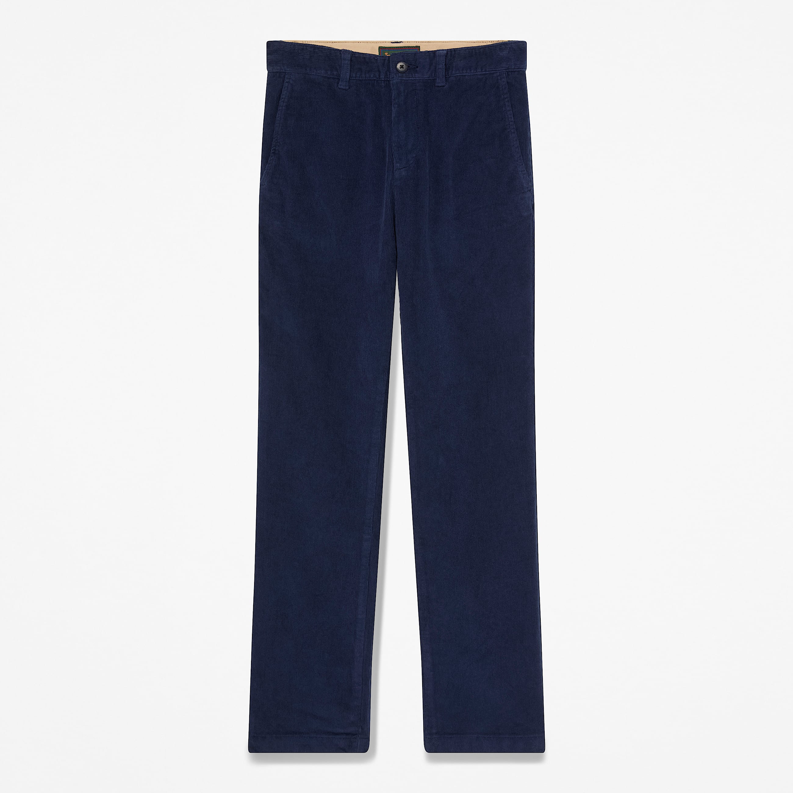 Claremont Straight Corduroy Chino Trouser for Men in Dark Blue TBL Blue HERO