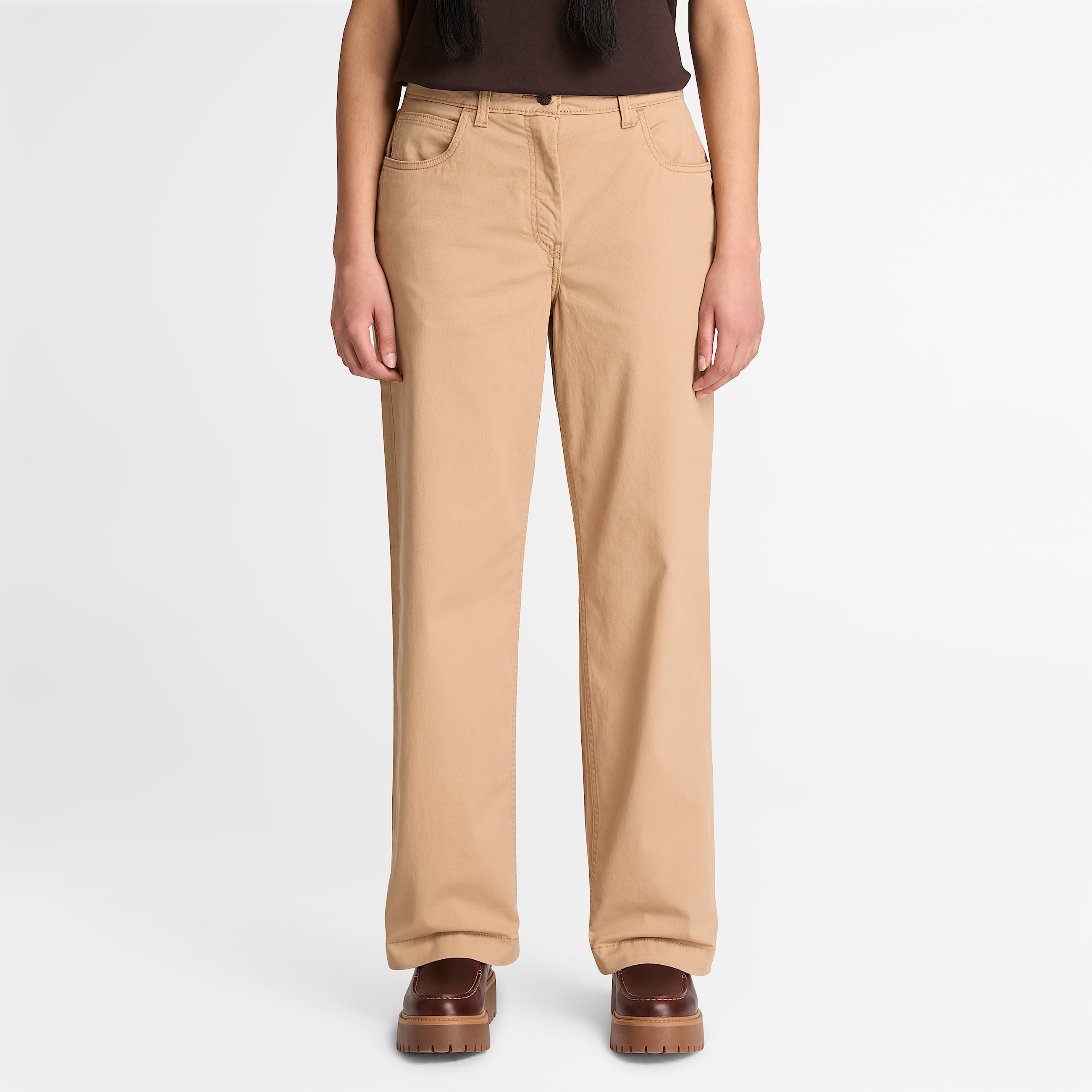 Crafted UtilityHose fr Damen in Hellbraun TBL Braun ALT1