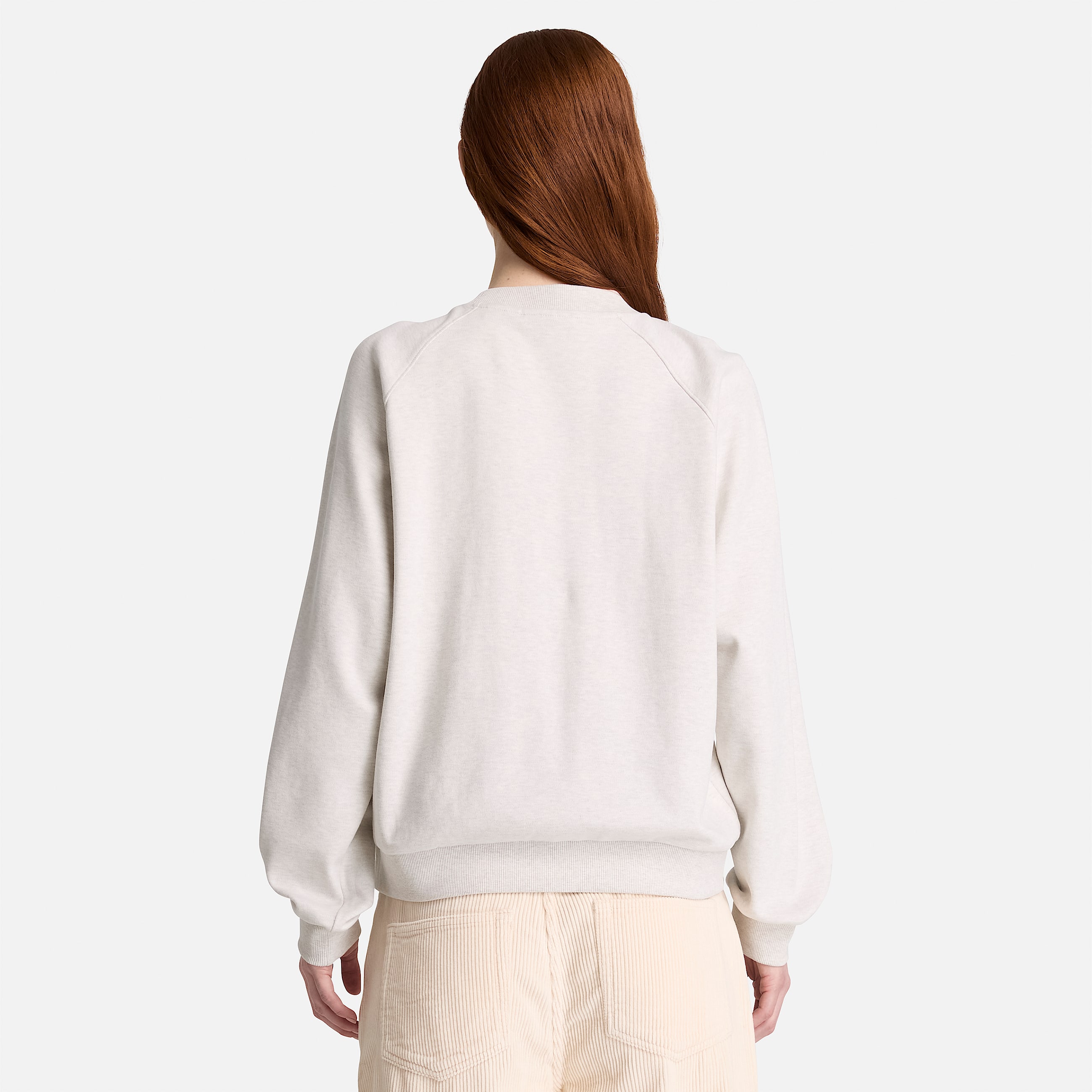 Crafted Crew Sweatshirt for Women in Light Beige TBL Beige ALT8