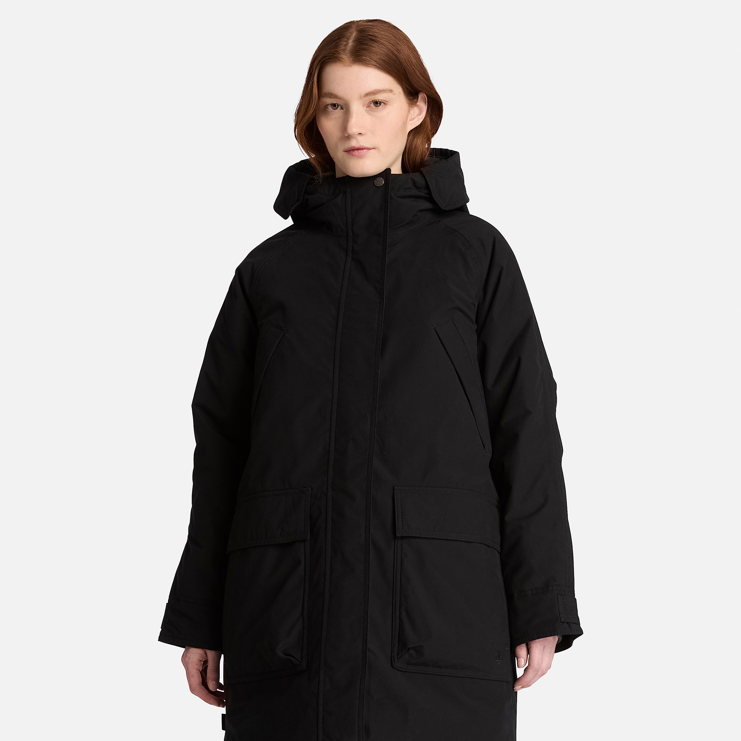 Waterproof Insulated Winter Parka for Women in Black TBL Black ALT1