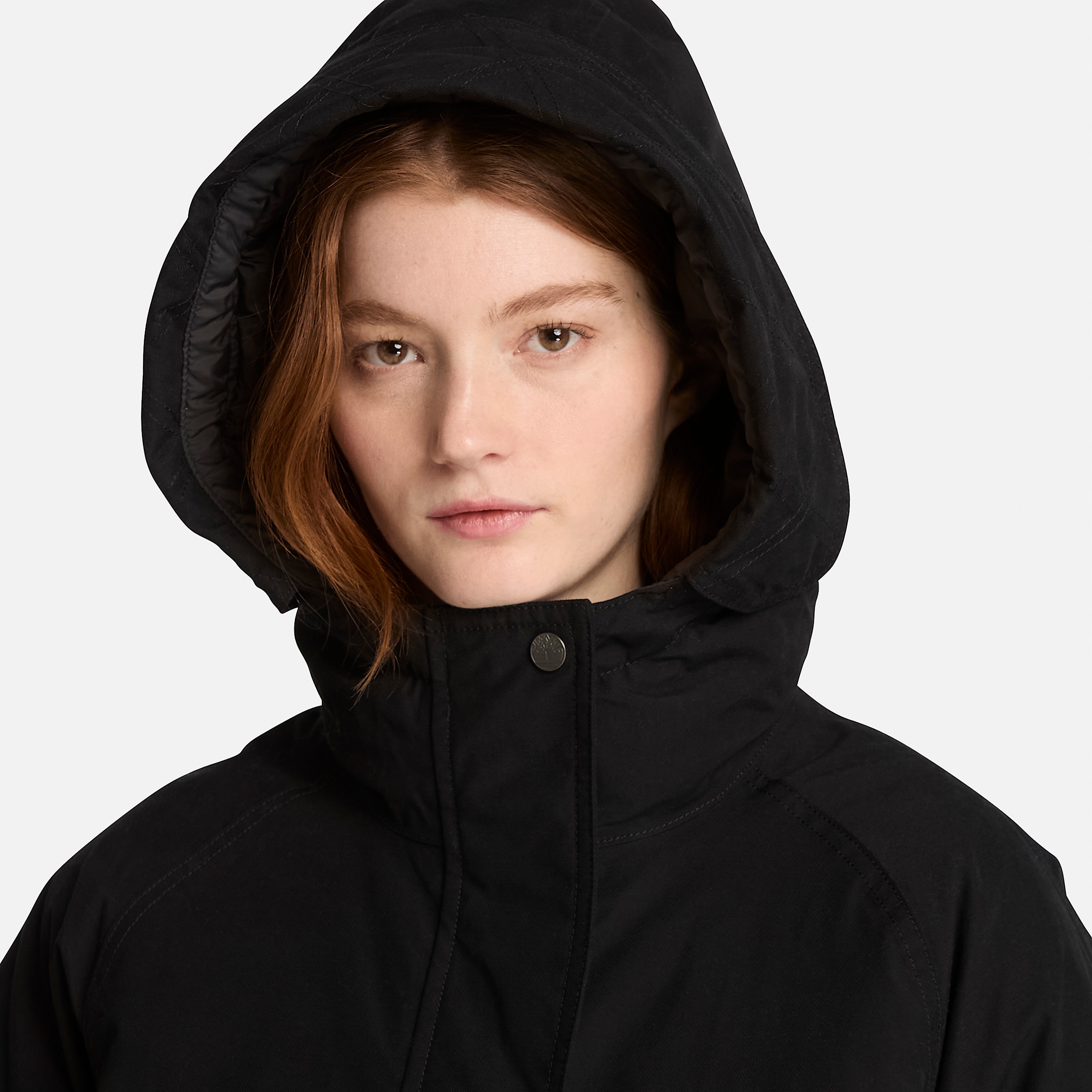 Waterproof Insulated Winter Parka for Women in Black TBL Black ALT4