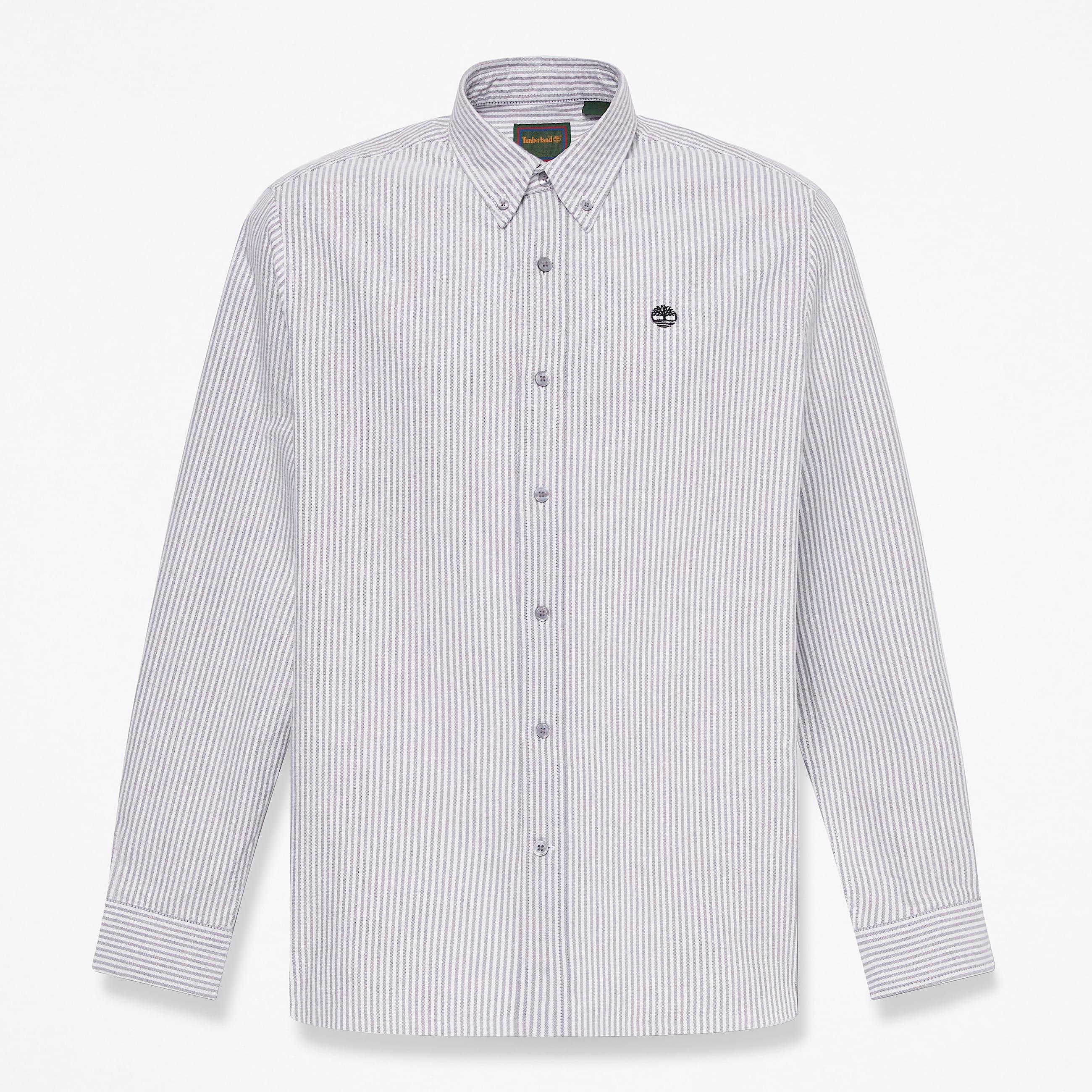 Chemise Oxford raye Lake Warner pour homme en noir TBL noir HERO