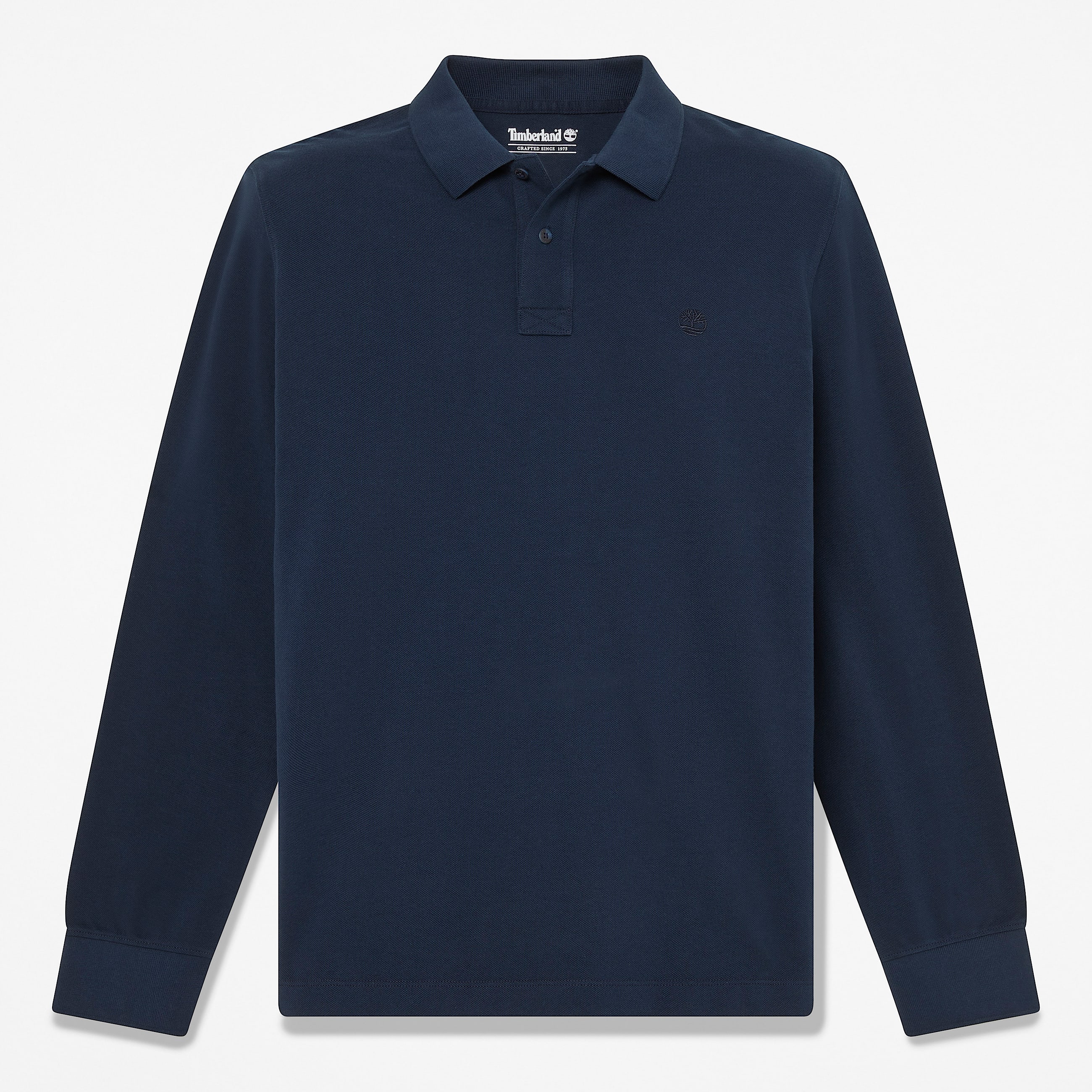Millers River LongSleeve Polo for Men in Dark Blue TBL Blue HERO