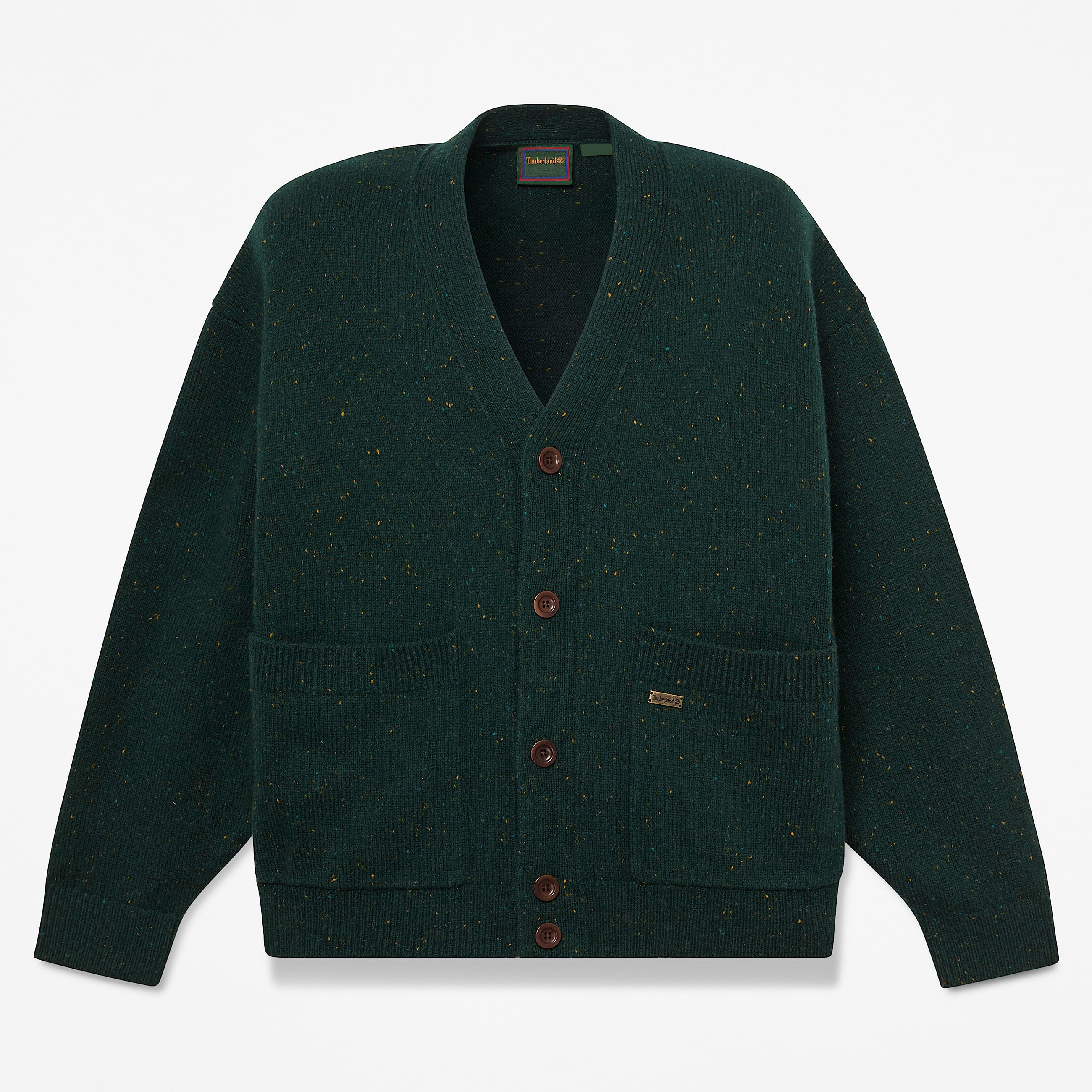 Phillips Brook WollCardigan fr Herren in Dunkelgrn TBL Grn HERO