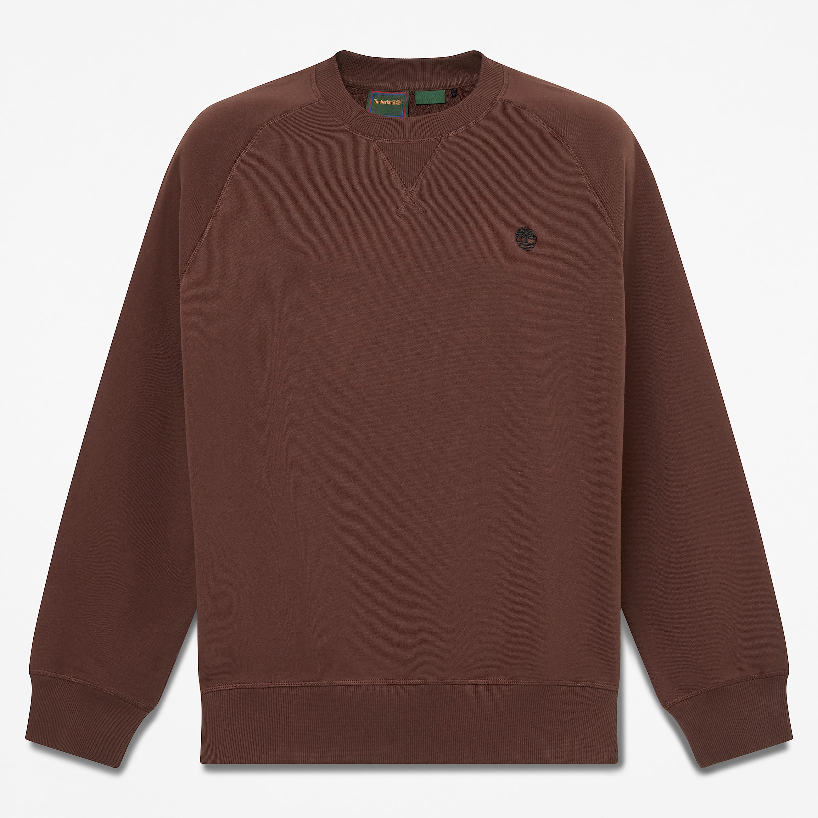 Exeter River Crew Sweatshirt for Men in Dark Brown TBL Brown HERO