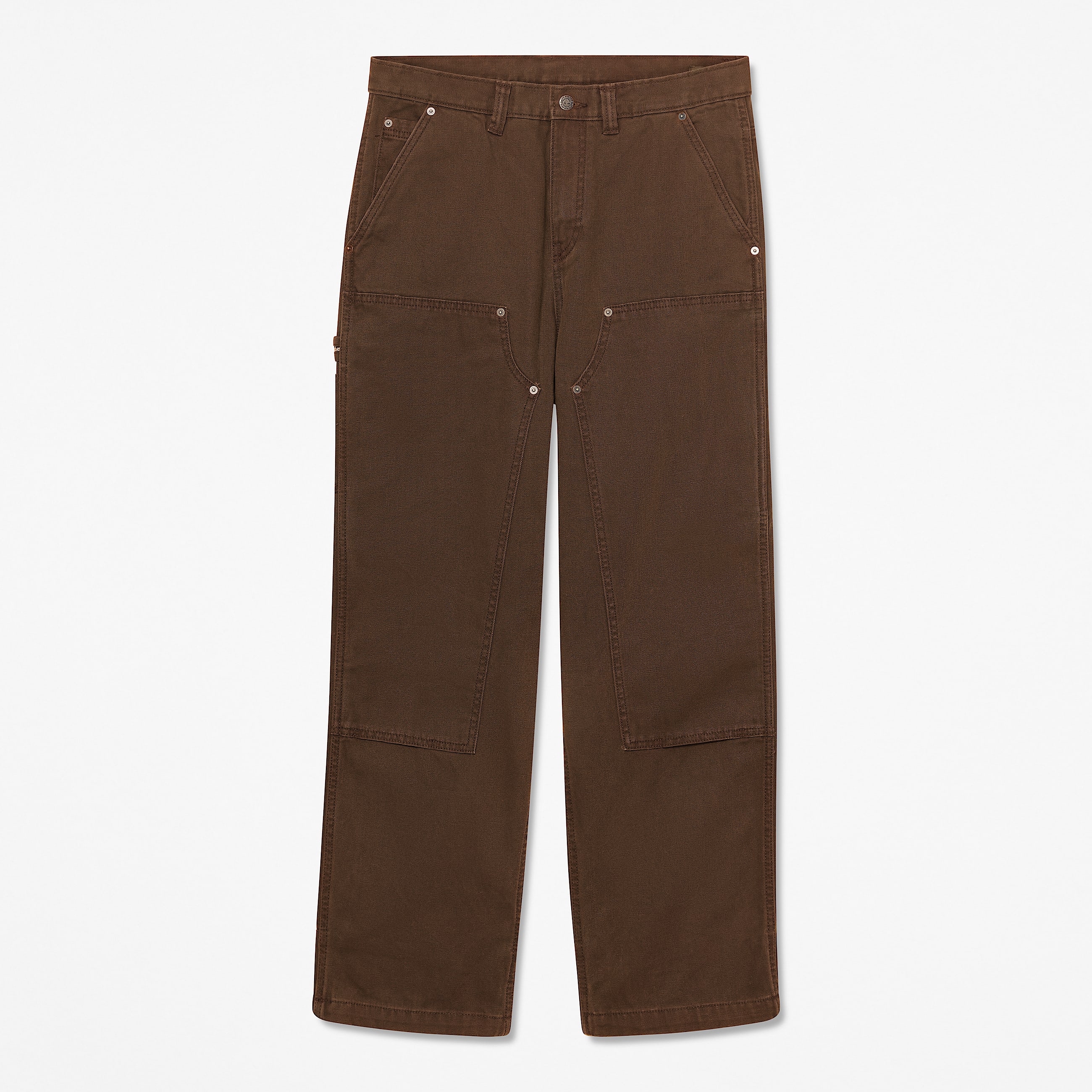 Rindge CarpenterHose aus Canvas mit verstrkten Knien fr Herren in Dunkelbraun TBL Braun HERO