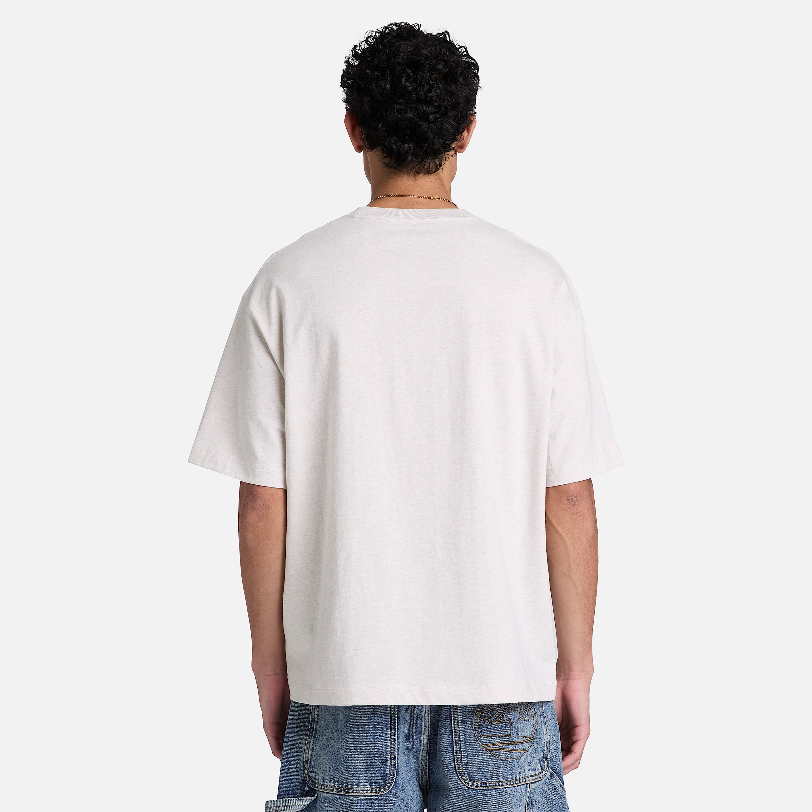 Dunstan River Relaxed ShortSleeve TShirt for Men in Beige TBL Beige ALT8