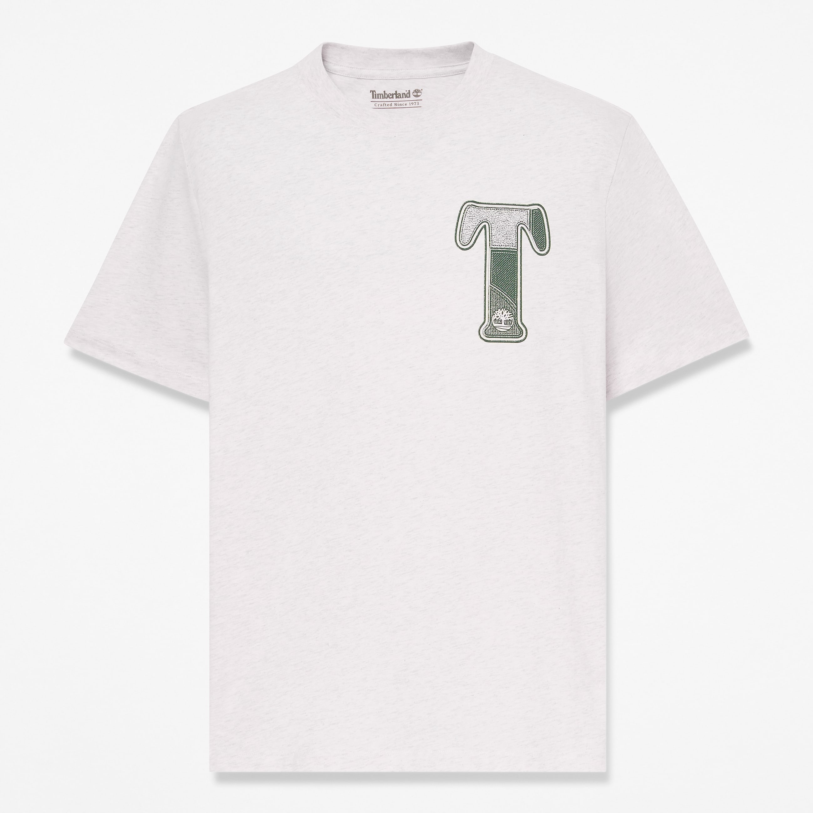 Patchwork KurzarmTShirt mit Grafik fr Herren in Hellbeige TBL Beige HERO