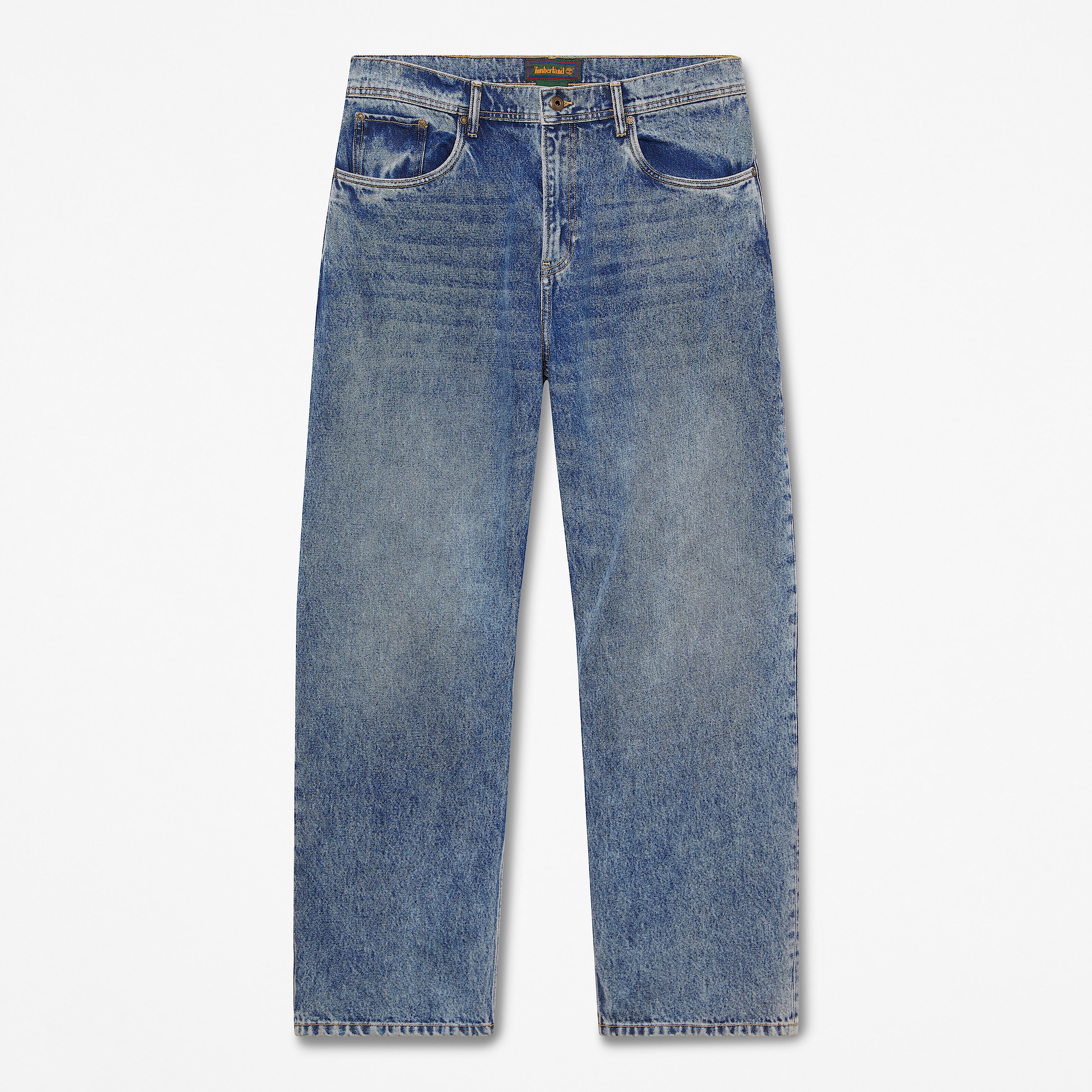 Lstsiddende denimbukser til mnd i lysebl TBL Bl HERO