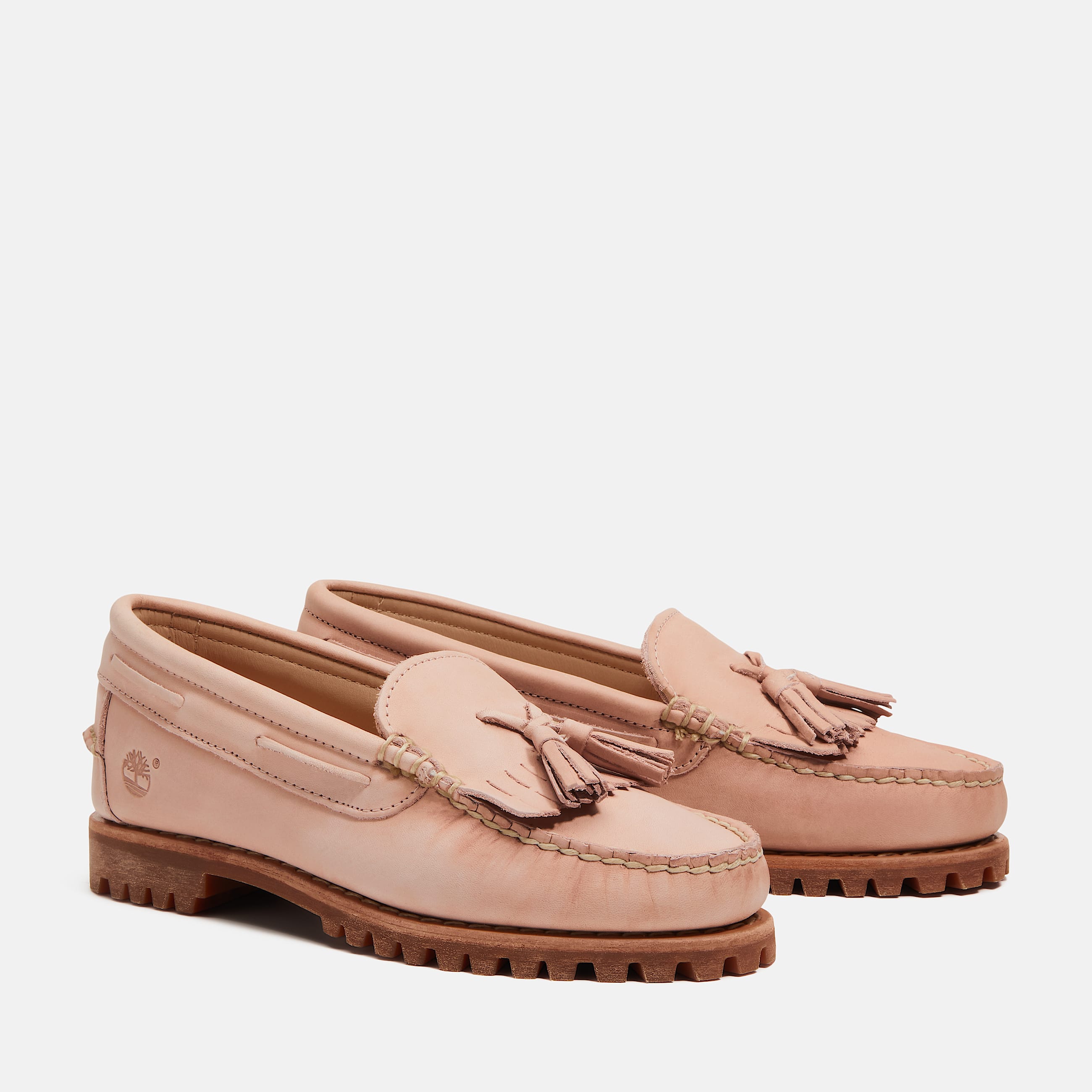 Timberland Authentic Kiltie Loafer for Women in Light Pink TBL Pink ALT4