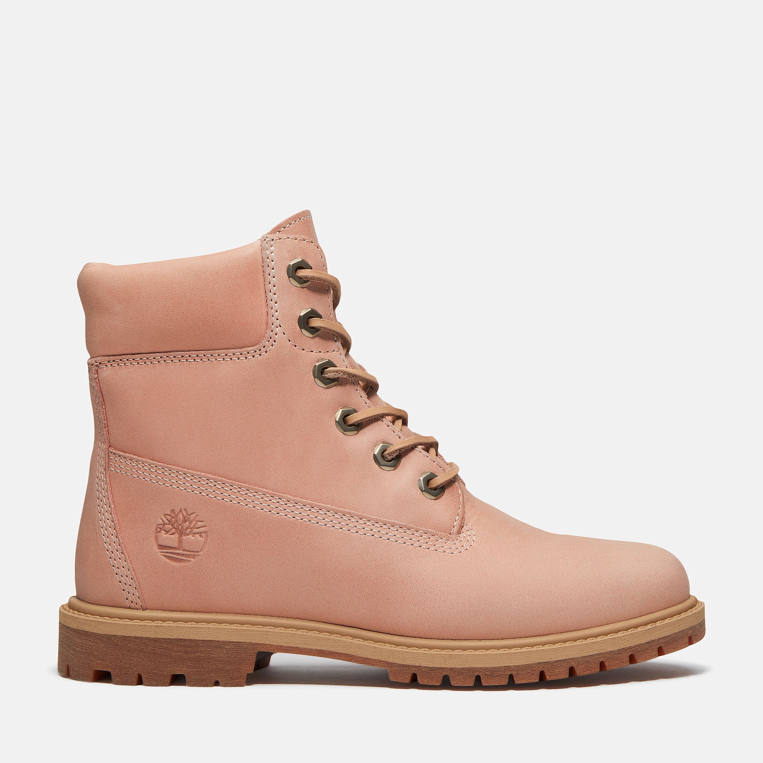 Timberland Premium 6Inch Boot for Women in Light Pink TBL Pink HERO